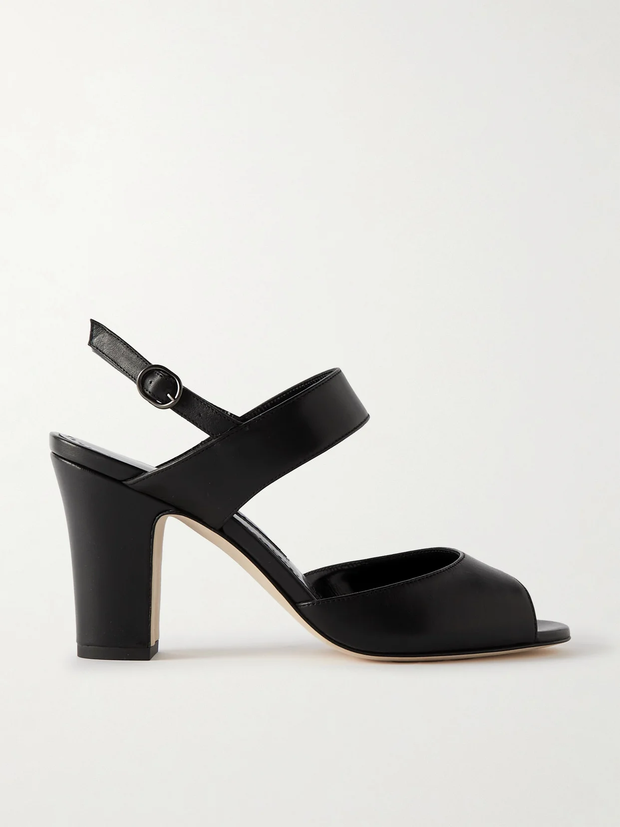 Khiko 90 Leather Slingback Sandals - 1