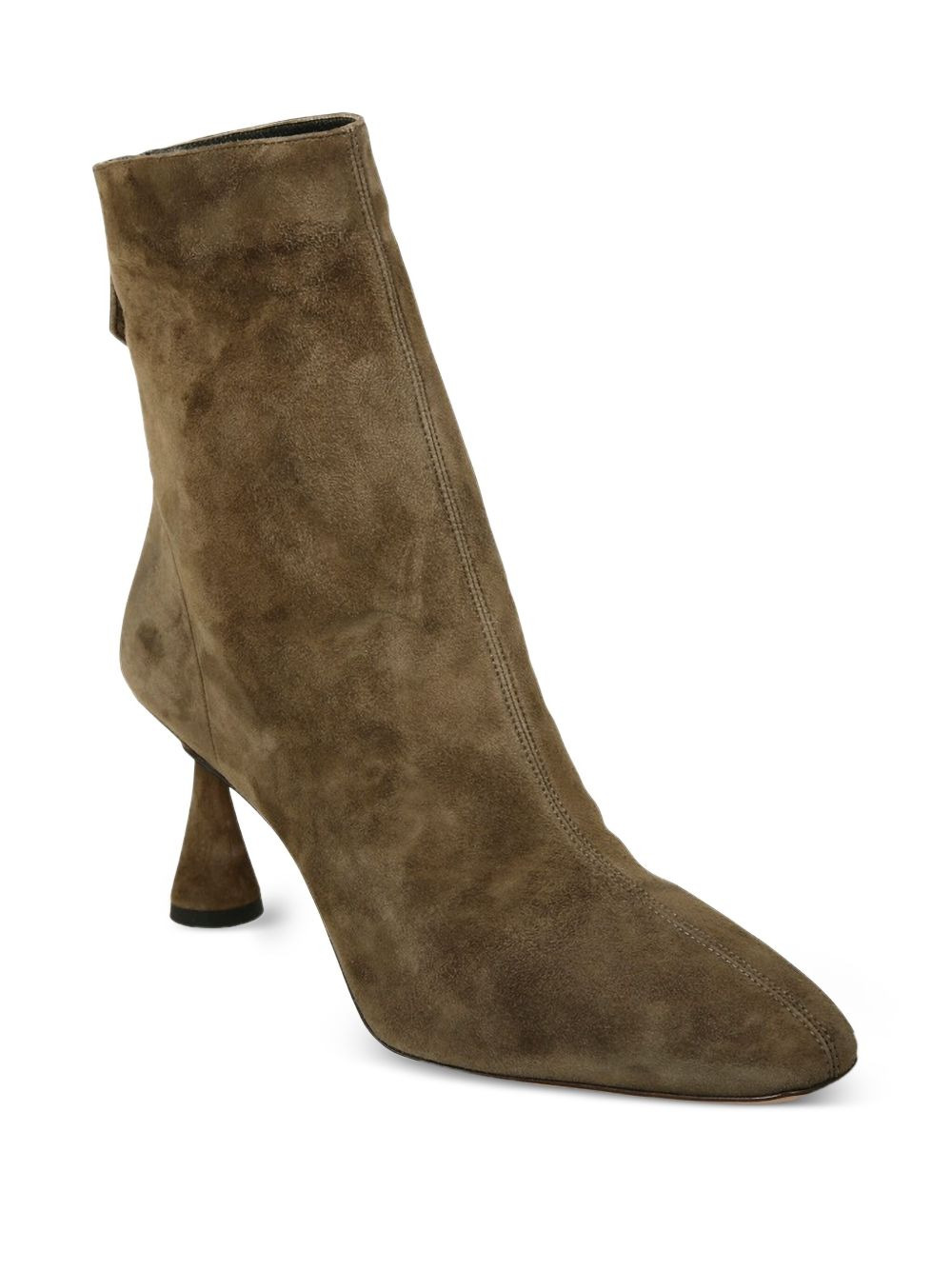 suede zip-fastening boots - 2