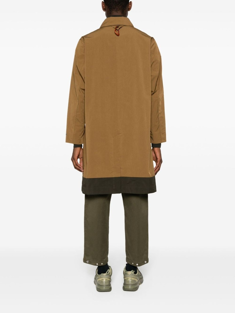 classic-collar concealed-fastening parka 4