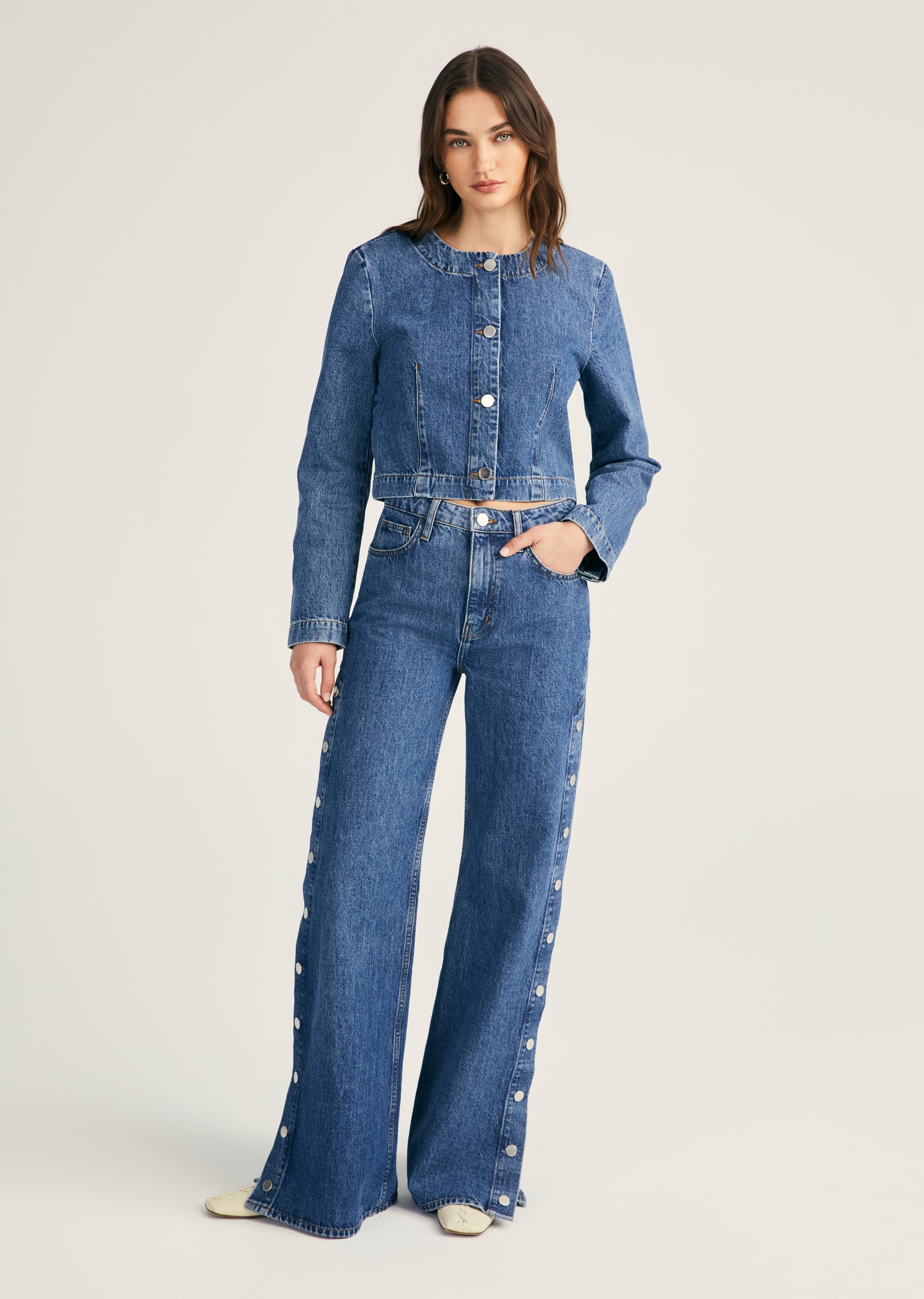 EZRA BUTTON FRONT JACKET - 2
