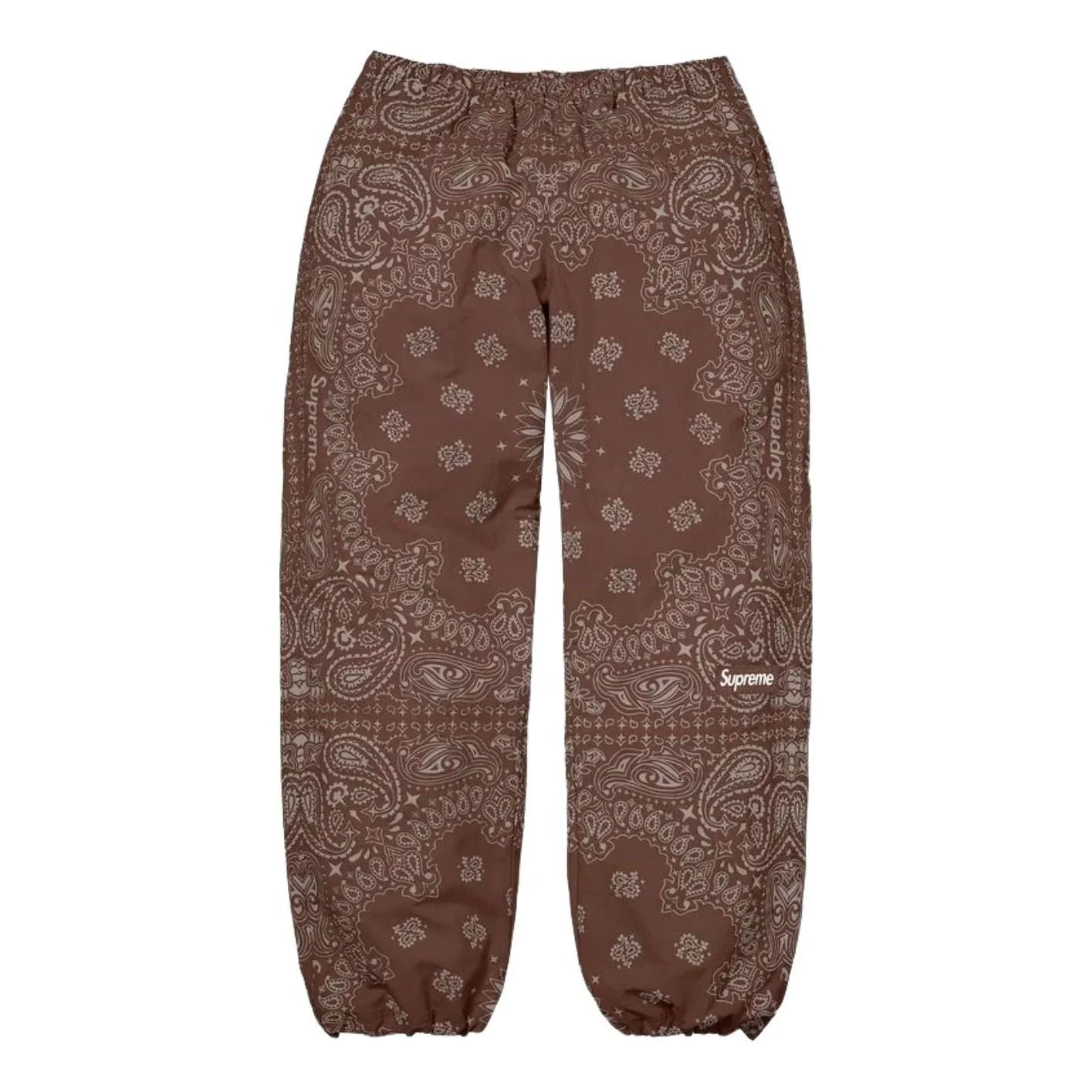 Supreme SS26 Reflective Bandana Track Pant 'Brown' SUP-SS26-295-BRN - 1