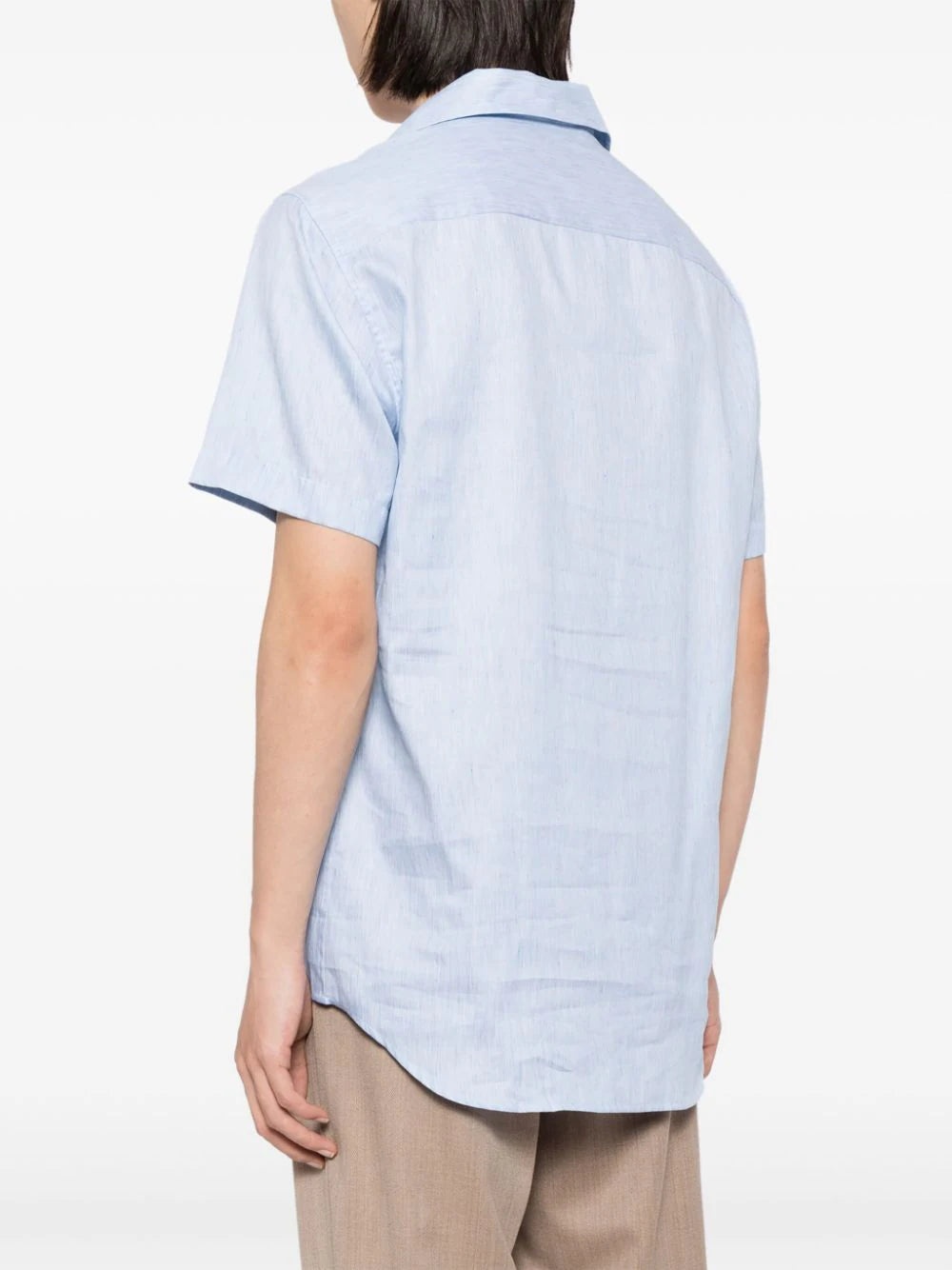 SHORT-SLEEVED BUTTON-UP SHIRT - 3