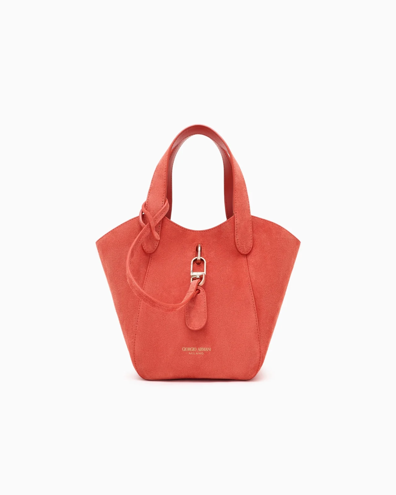 SMALL SUEDE HANDBAG - 1