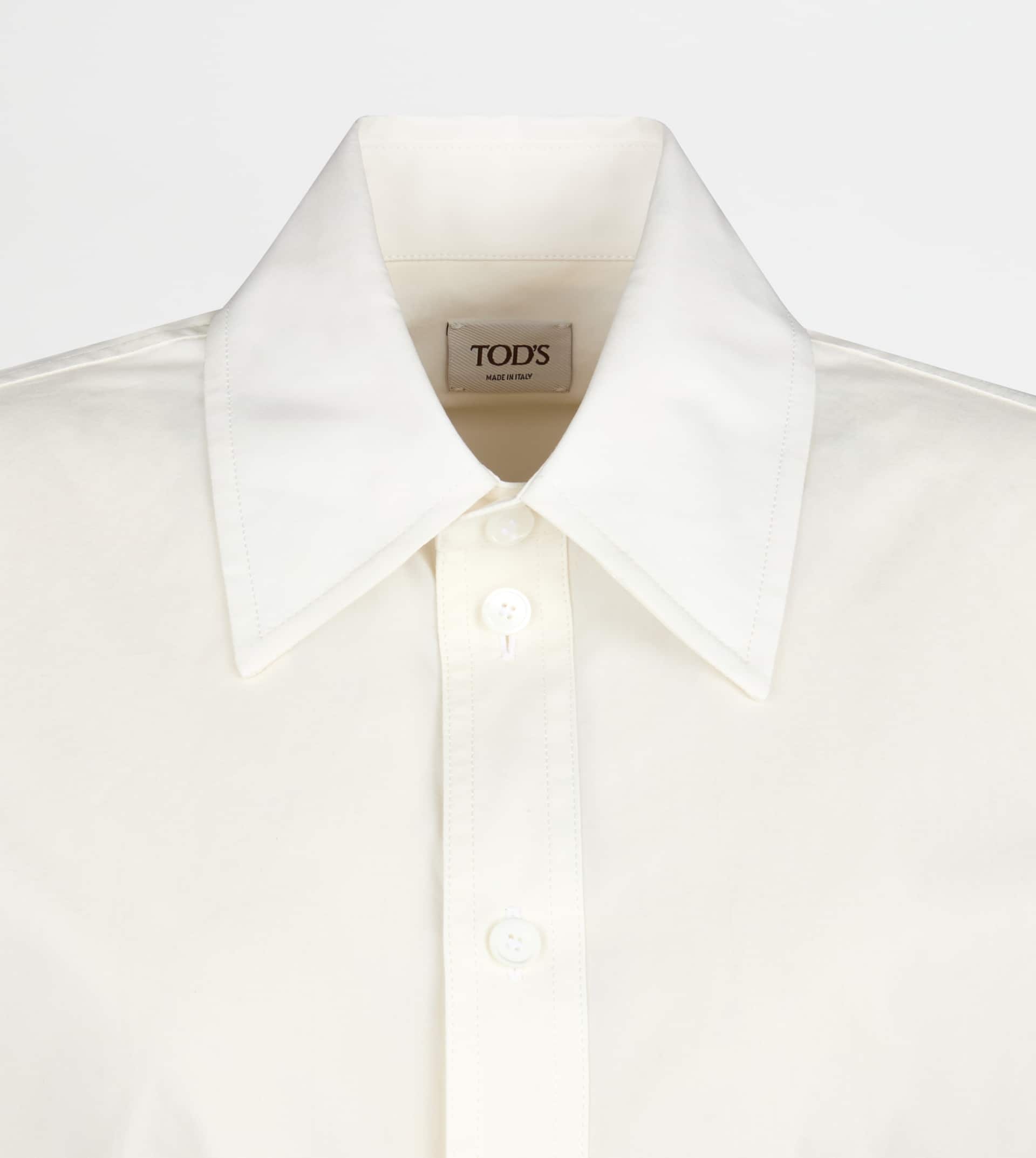 SHIRT IN POPLIN - WHITE - 8