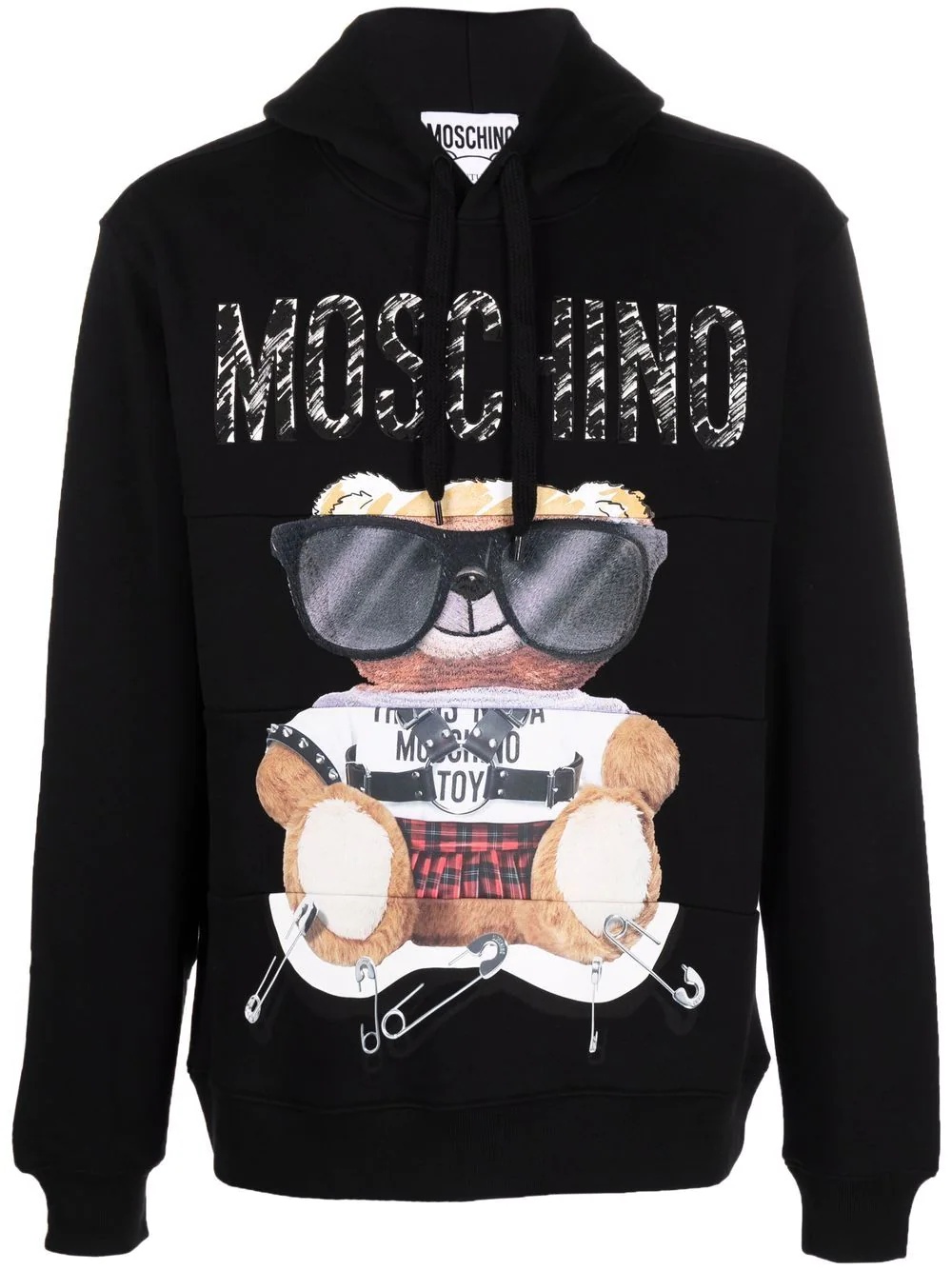 Toy Bear print hoodie - 1