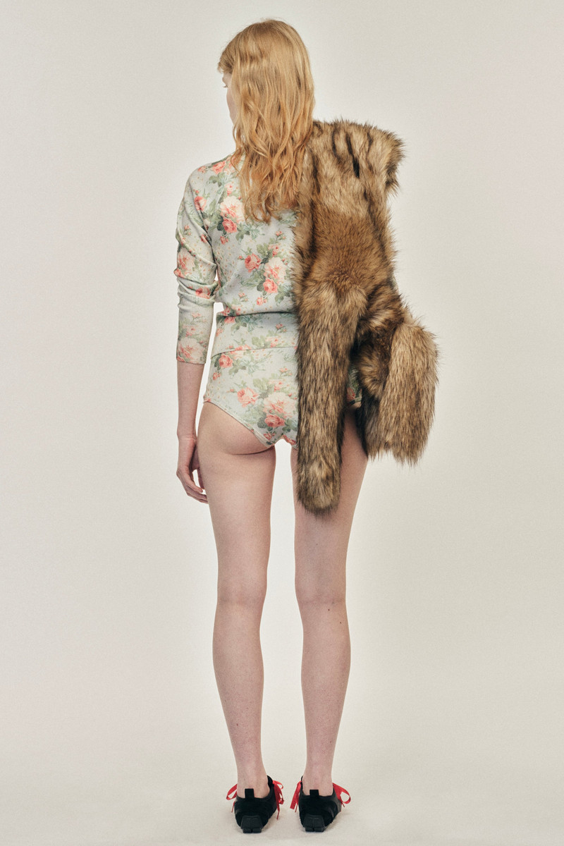 Floral Knit Briefs 3