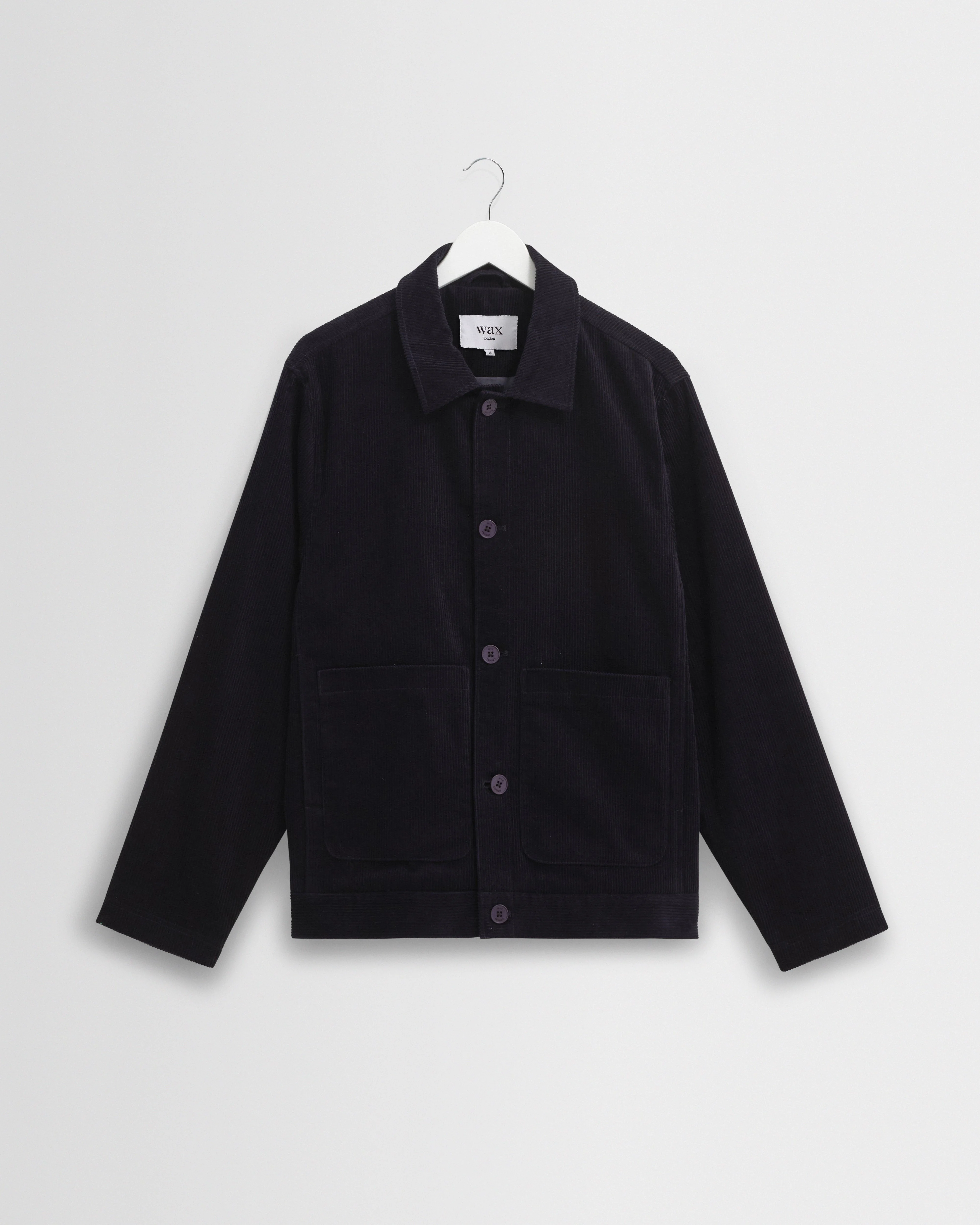 Landmark - Navy Corduroy Chore Jacket - 1