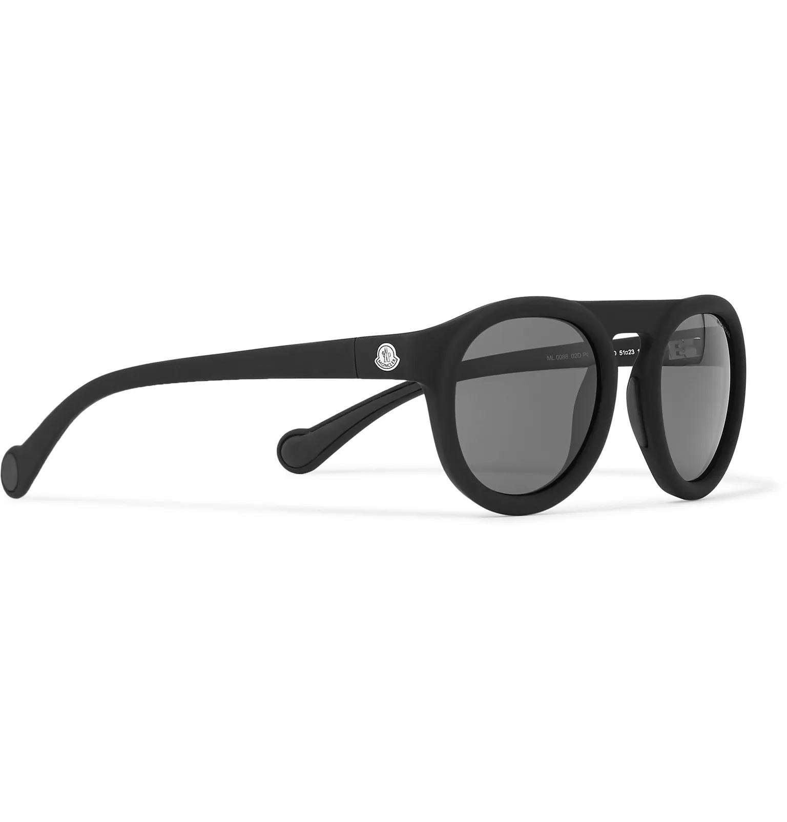 Round-Frame Acetate Polarised Sunglasses - 3