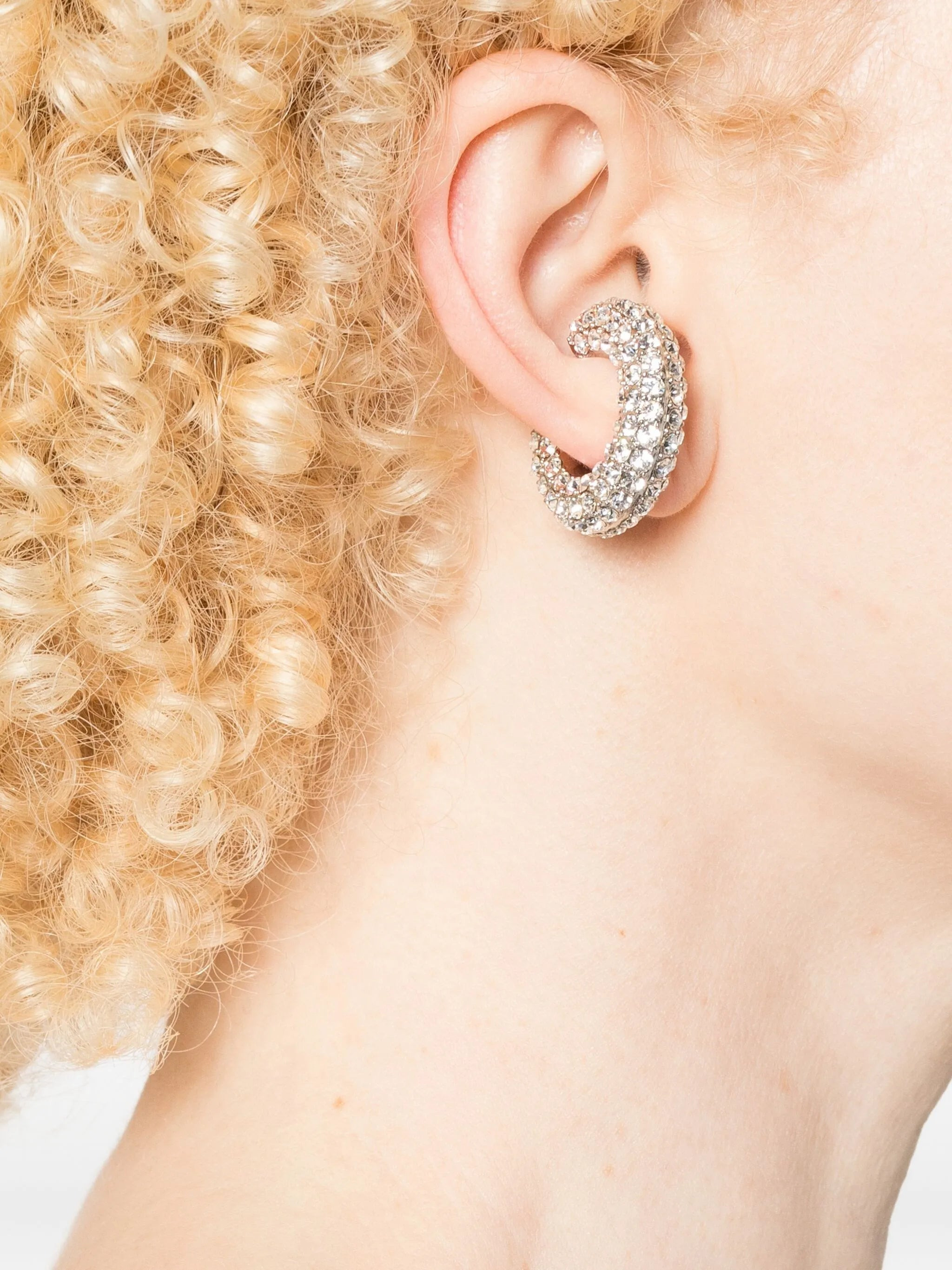 Fiorucci Crystal-embellished Ear Cuff - 3