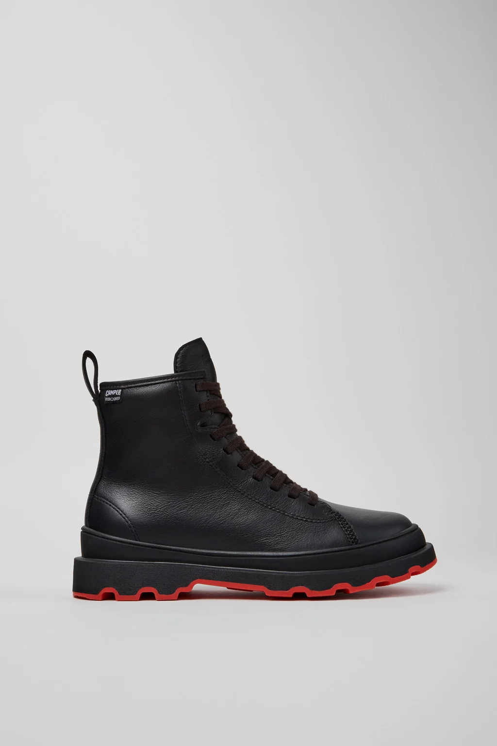 Brutus+ Black Leather Mid Boots for Women. - 1