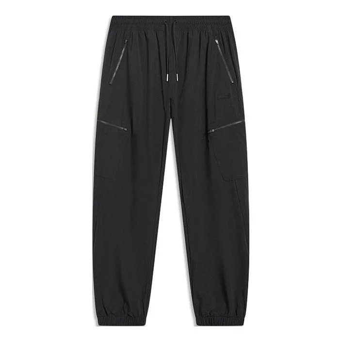 Li-Ning Fashion Sports Track Pants 'Black' AYKT399-1 - 1