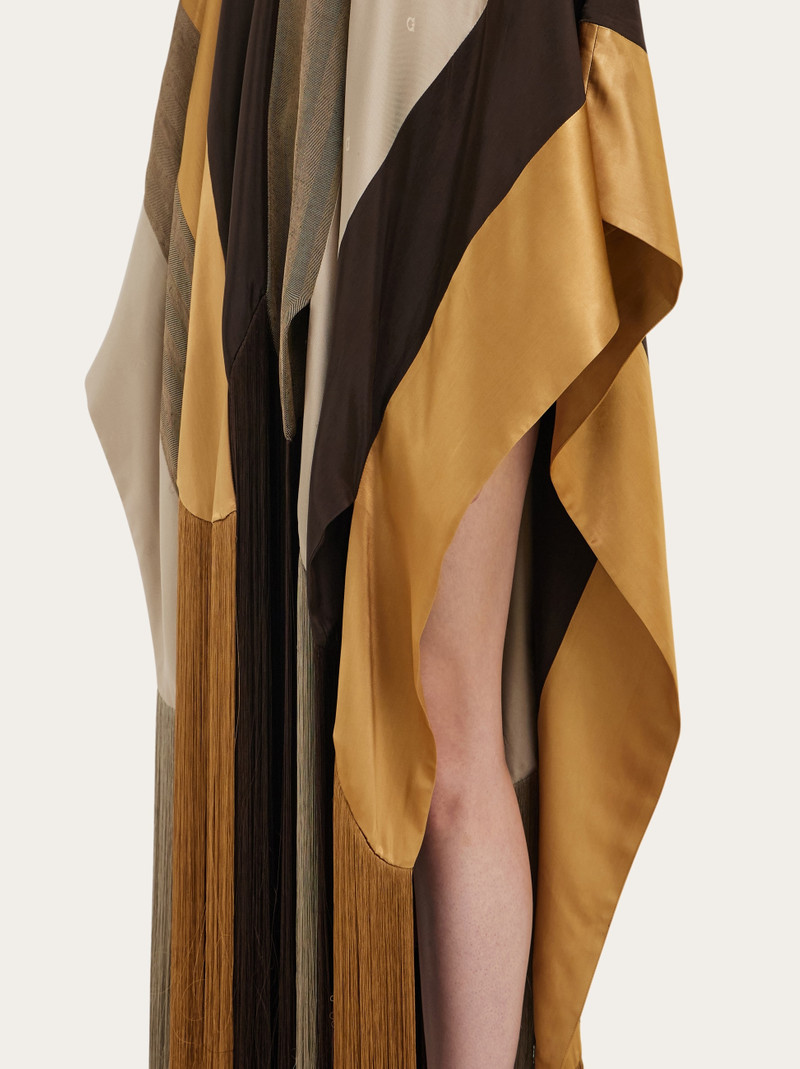 Patchwork poncho 7