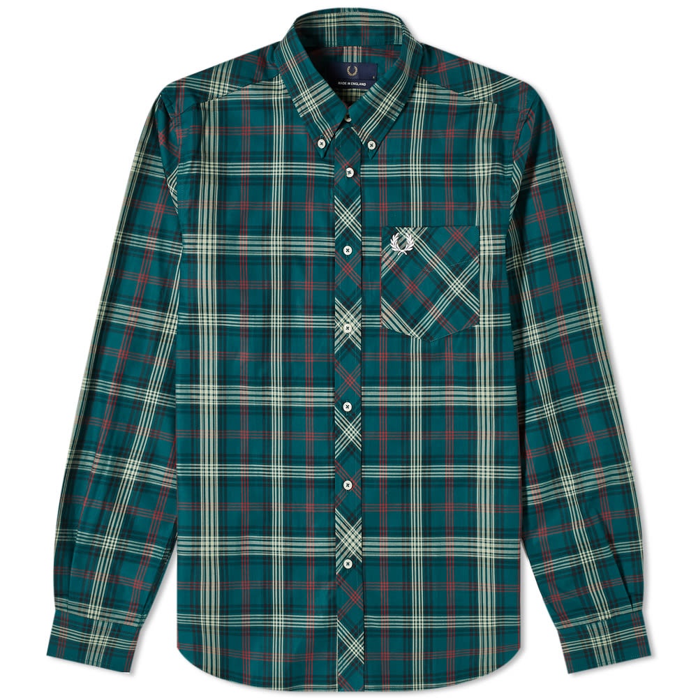 Fred Perry Reissues Made in England Tartan Shirt - 1