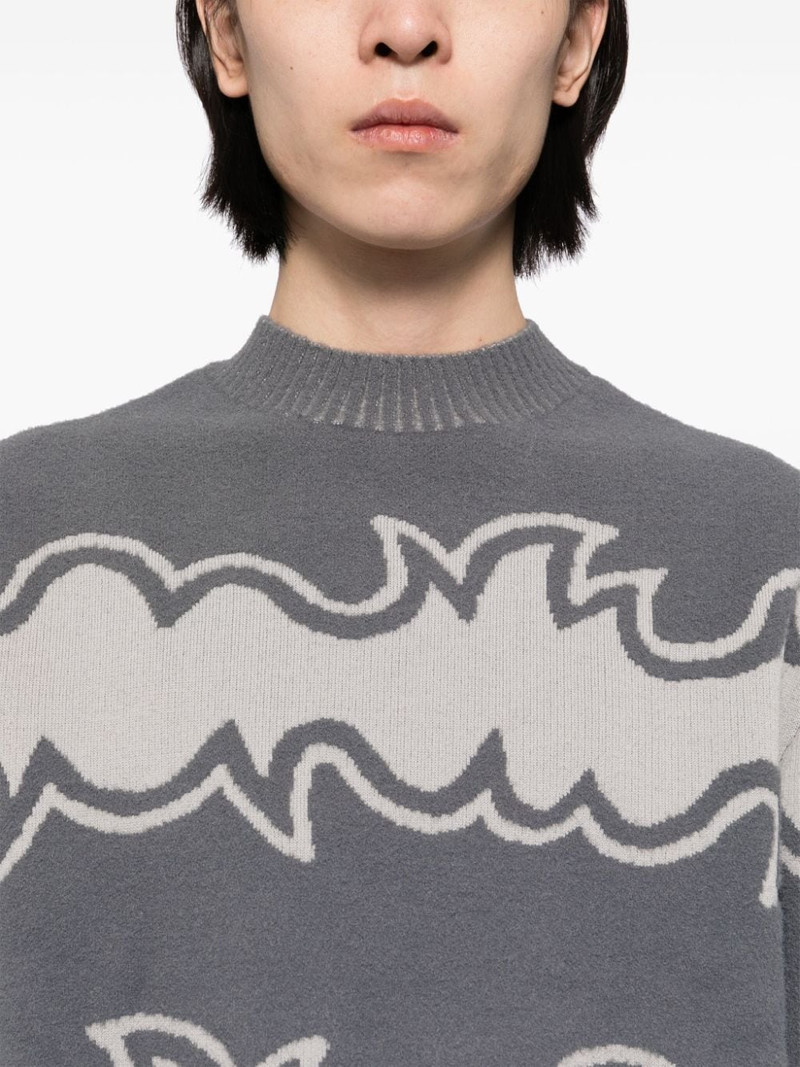 jacquard-knitted jumper 5