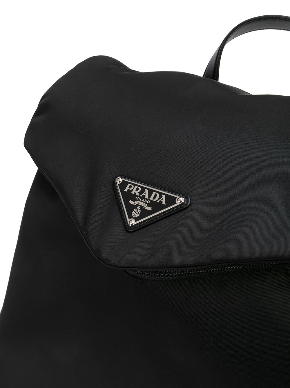 logo plaque Re-Nylon backpack - 4