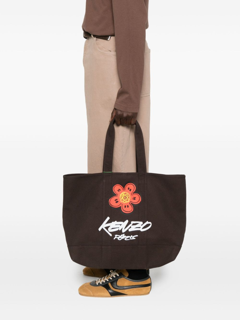 x Futura 2000 large flower-print tote bag - 2