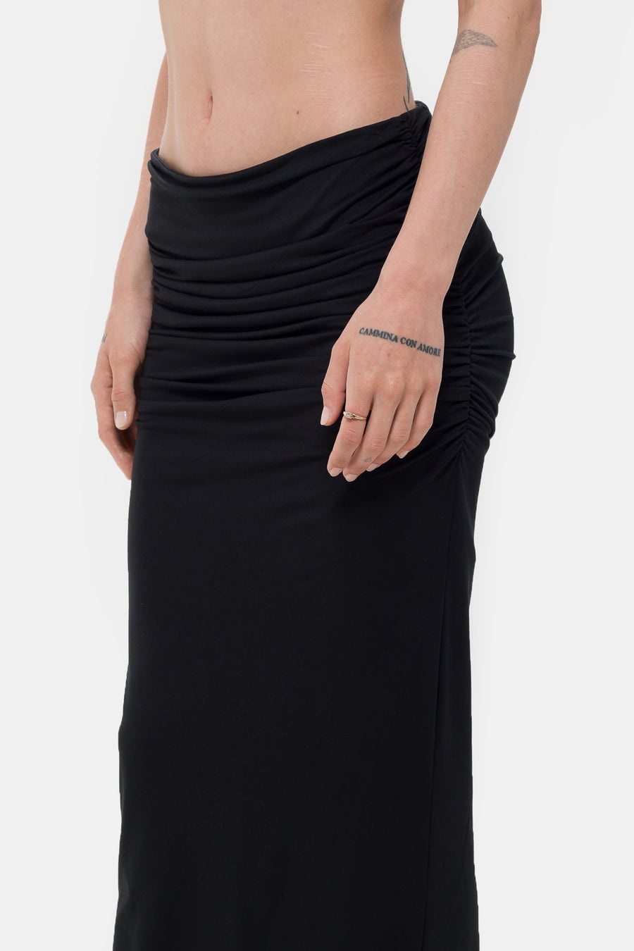 Surge Skirt in Black - 4
