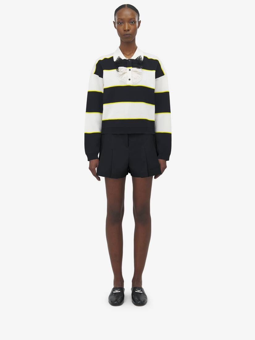 Striped Polo Jumper - 3