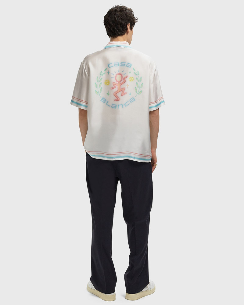 CASABLANCA DANCE JOY CUBAN COLLAR SS SHIRT outlook