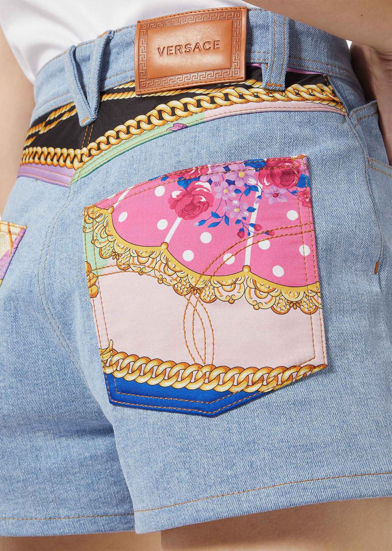 I Ventagli Denim Shorts 5