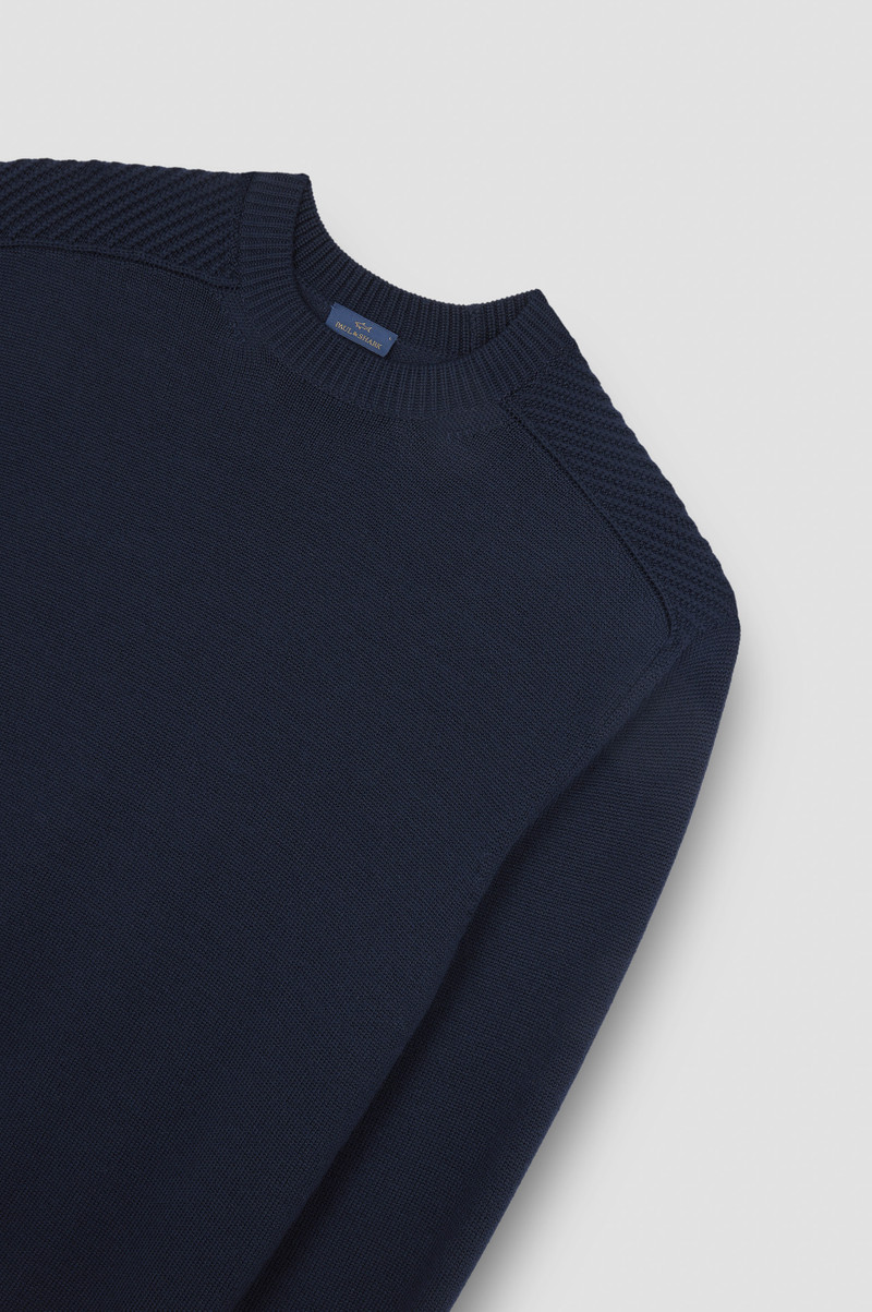 SOFT COOL TOUCH WOOL CREWNECK SWEATER 5