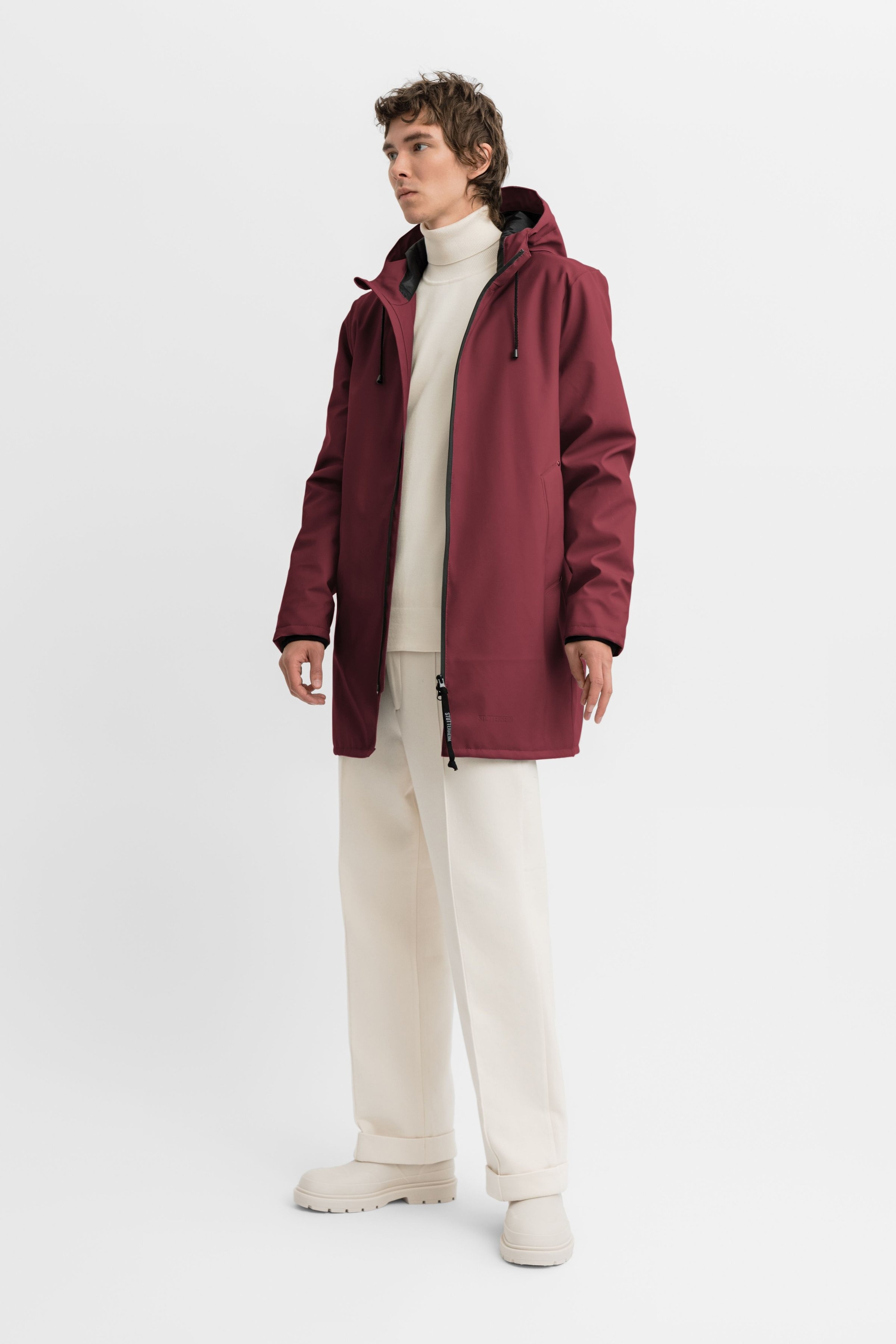 Stockholm Winter Jacket Burgundy - 3