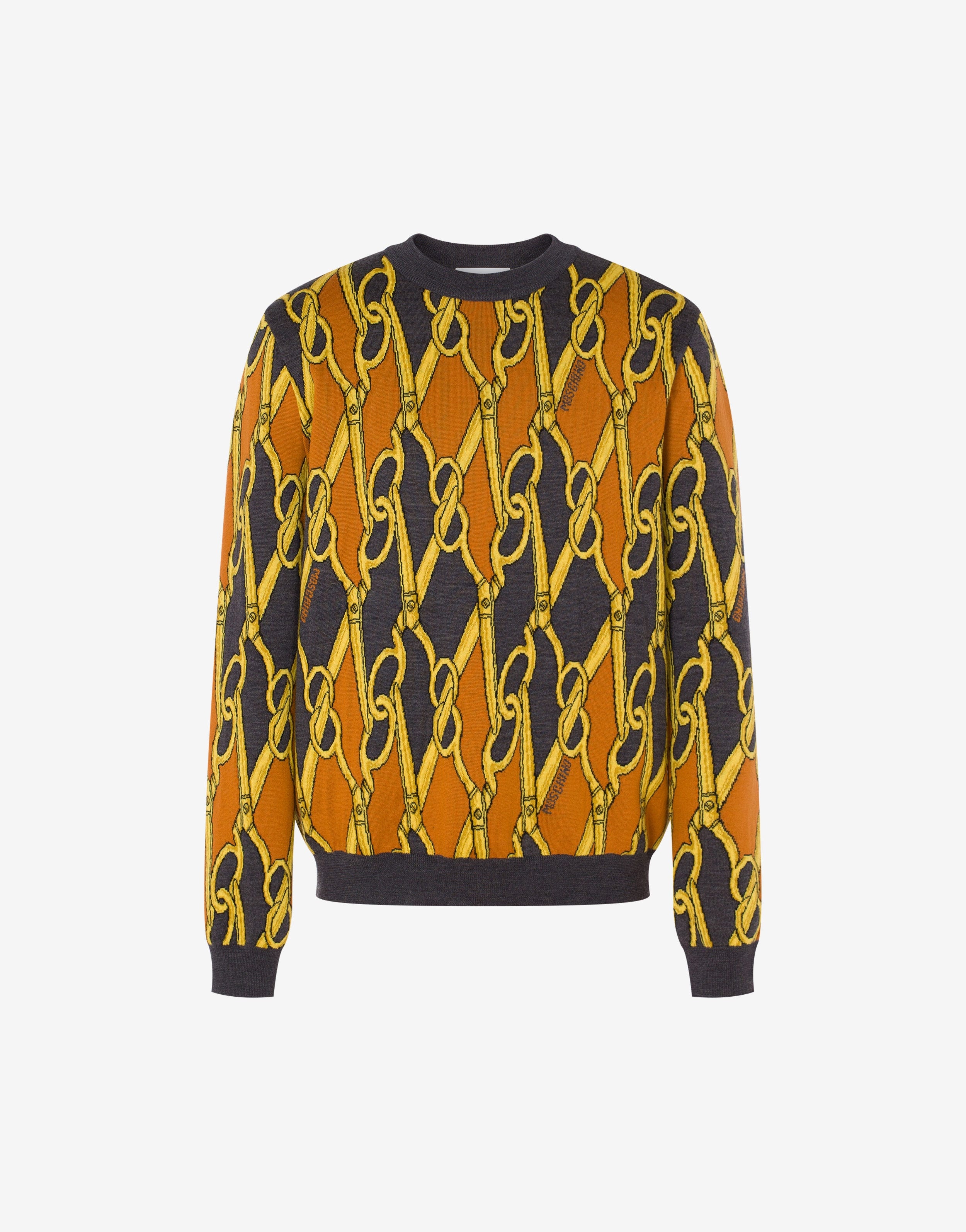 SARTORIAL SCISSORS WOOL JUMPER - 1