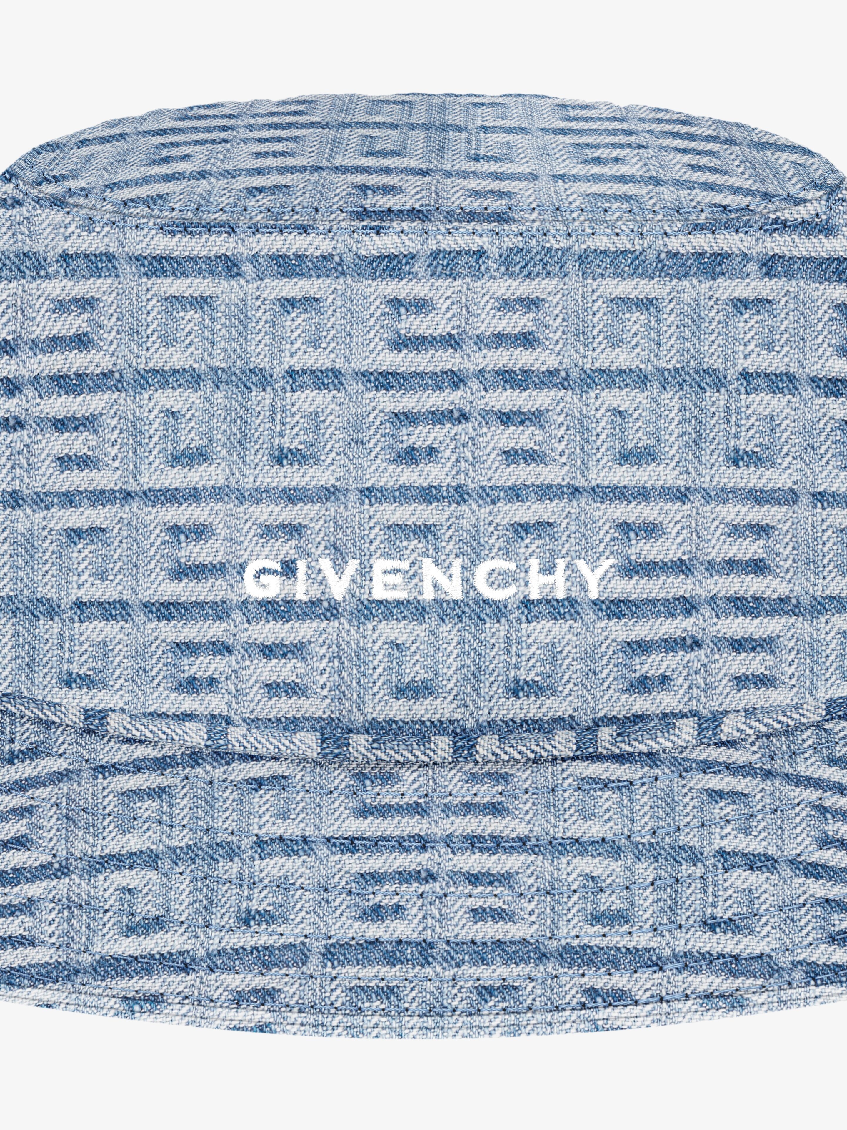 GIVENCHY BUCKET HAT IN 4G DENIM - 2