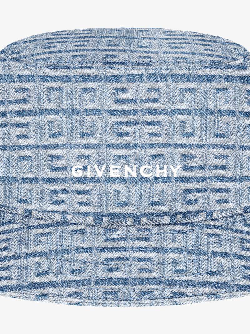 Givenchy GIVENCHY BUCKET HAT IN 4G DENIM outlook