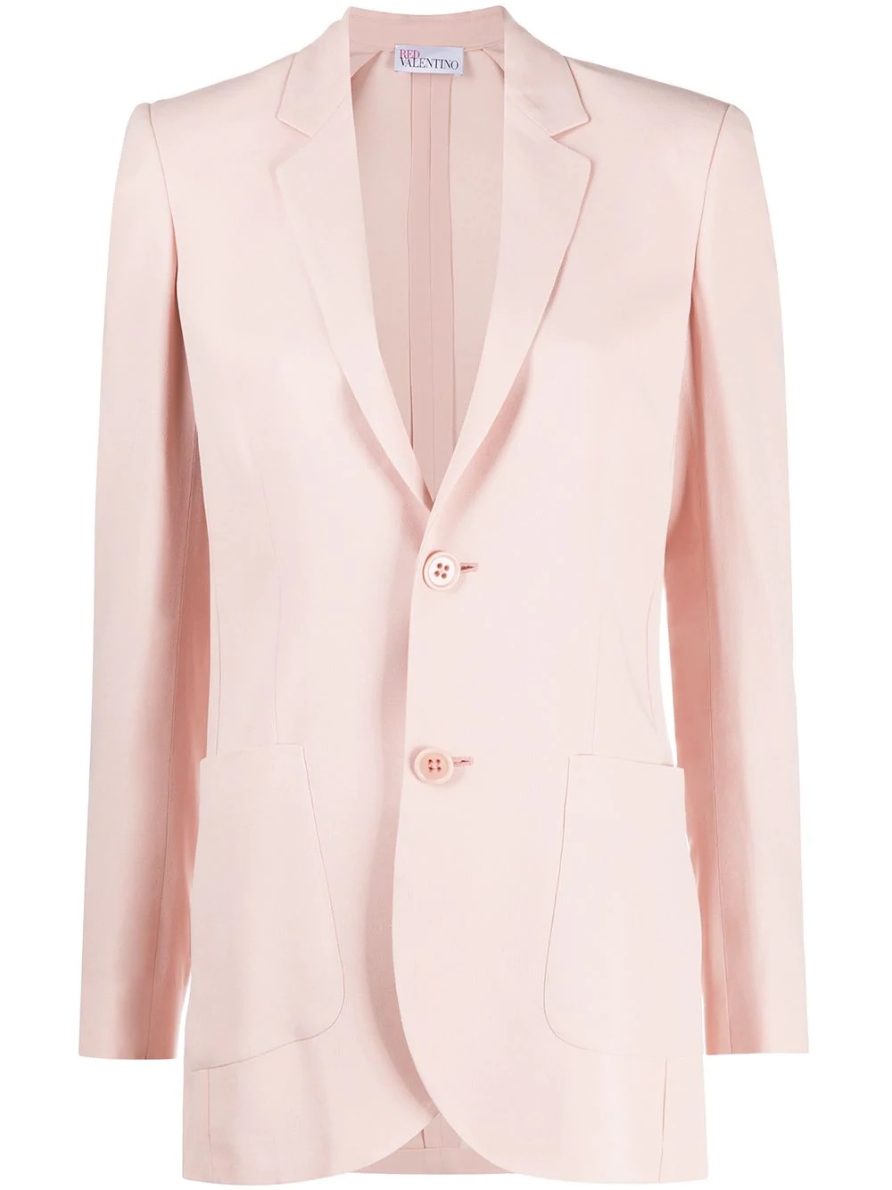 single-breasted unlined blazer - 1