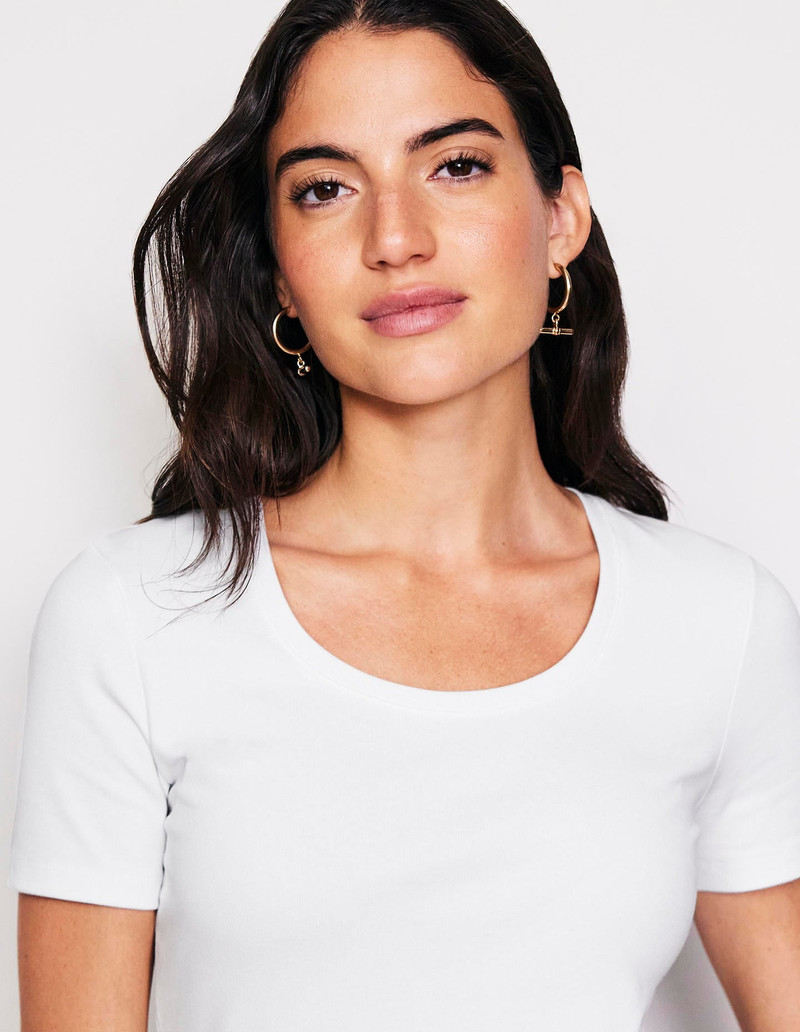 Essential Jersey T-Shirt-White 3