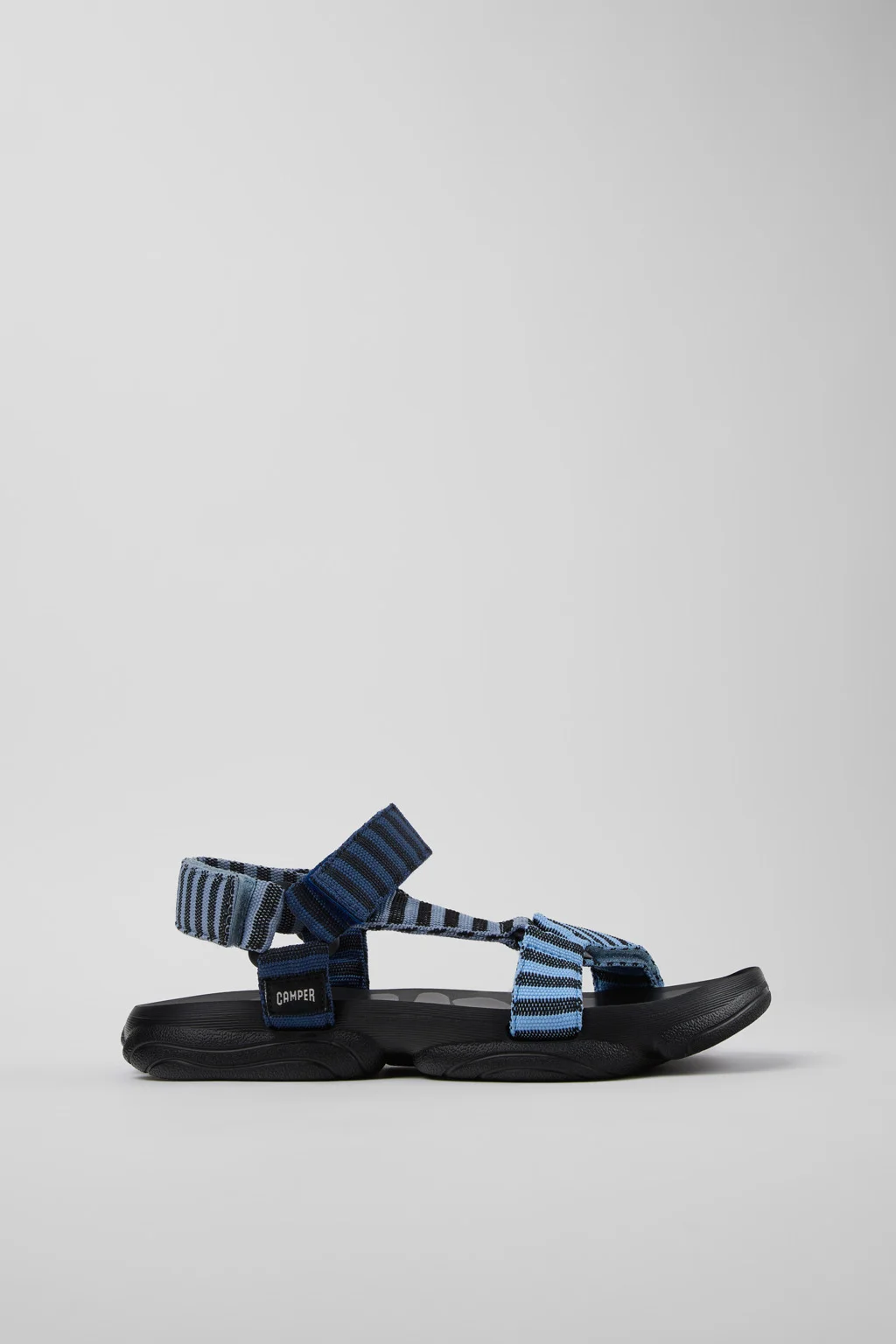 Blue Textile Sandals for Men. - 1