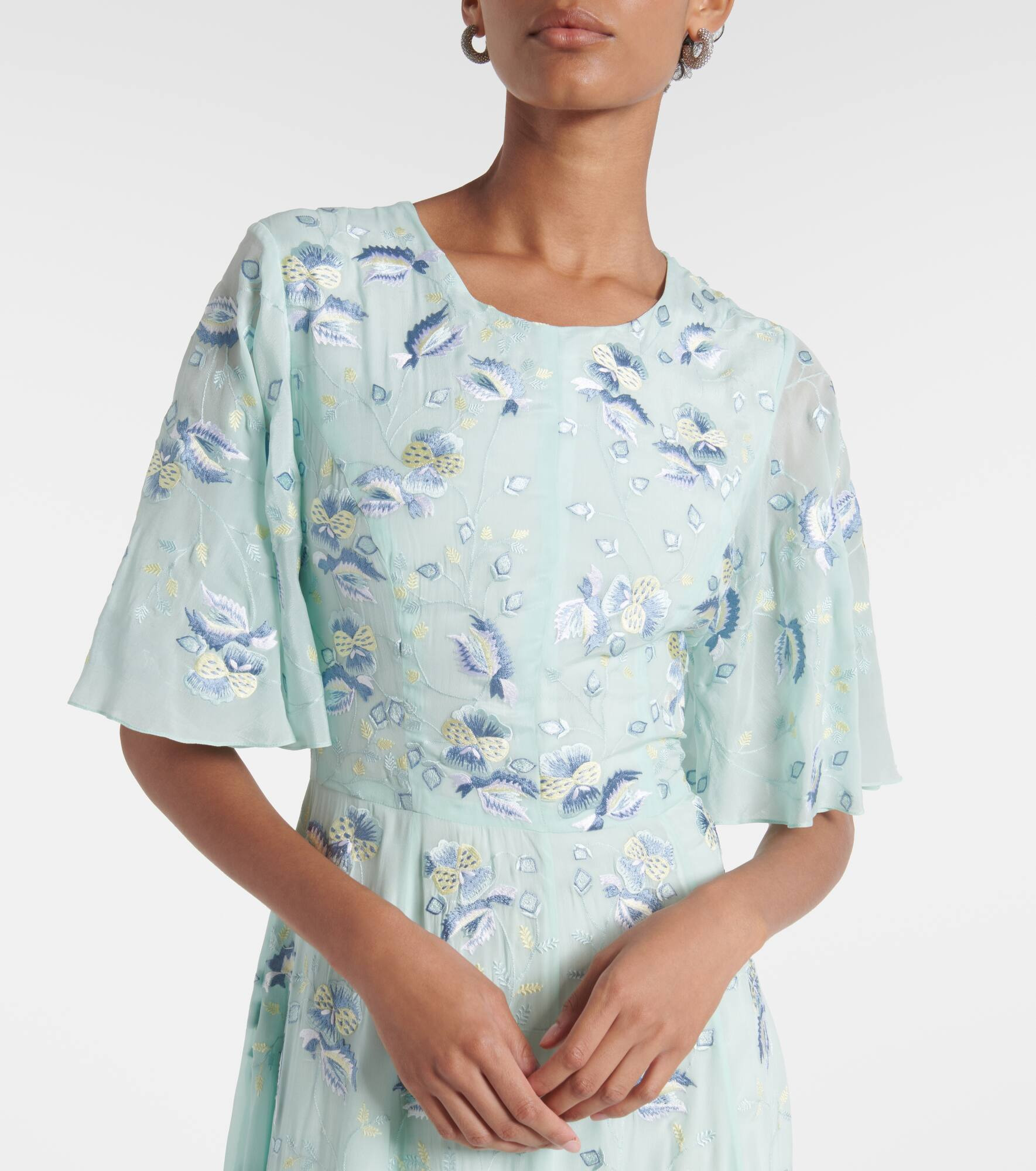 Charlotte embroidered gown - 4