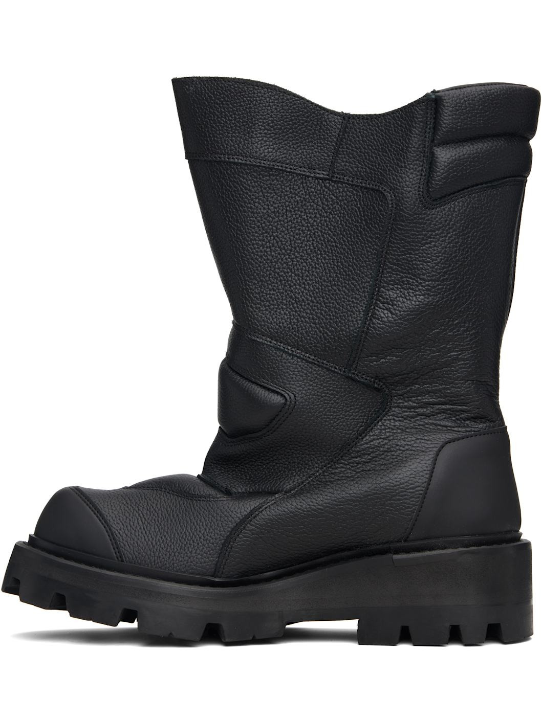 Black Aeon High Shaft Boots - 3
