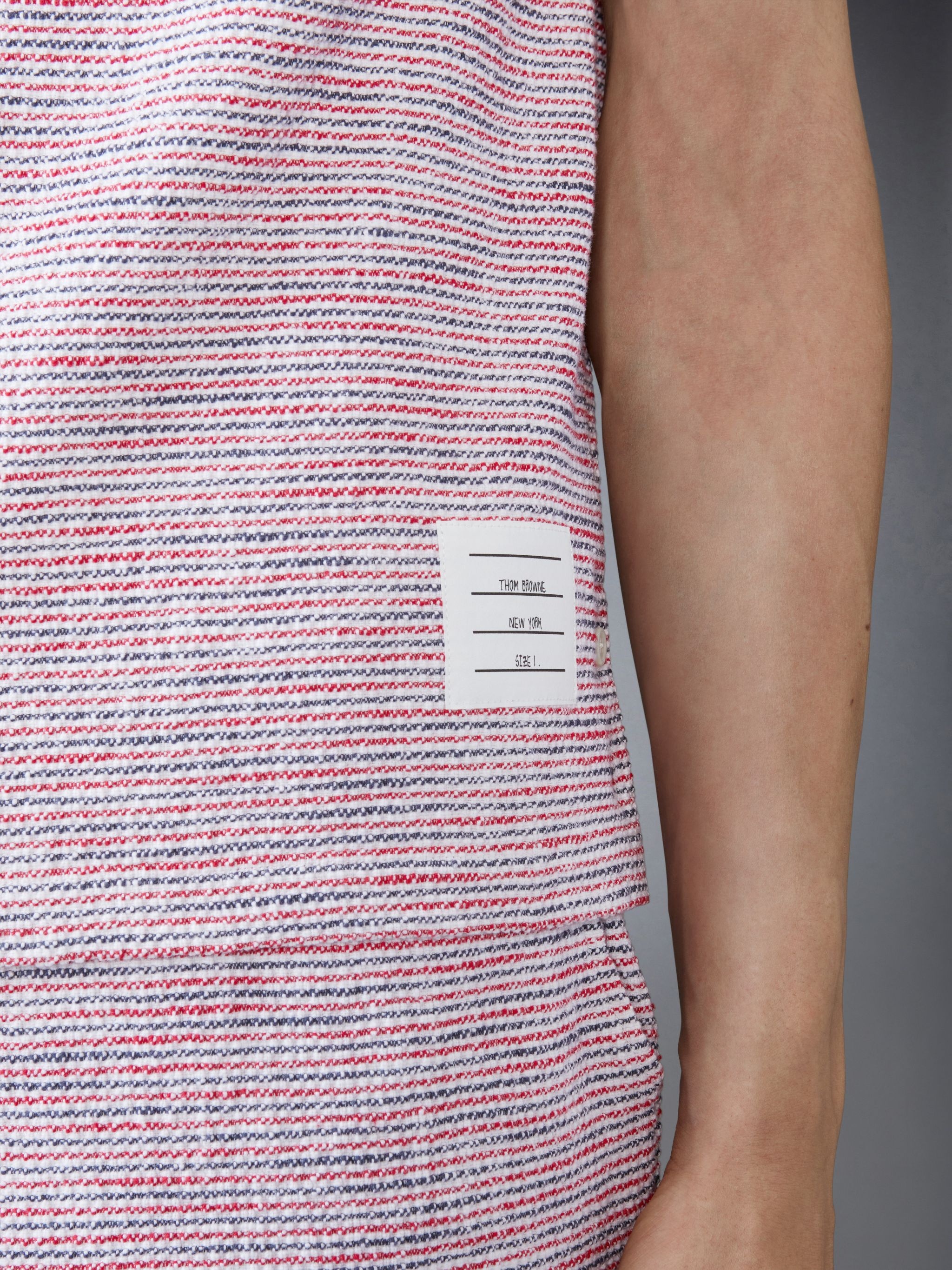 COTTON TWEED SHORT SLEEVE SHIRT - 5