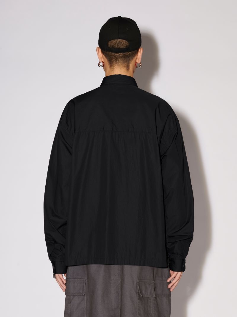 ZIP-UP COTTON SHIRT - 4