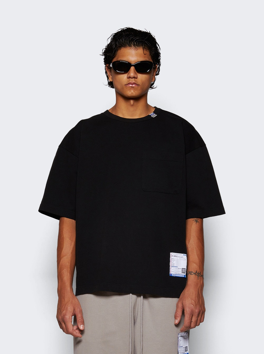 Heavy Weight Tee Black - 3