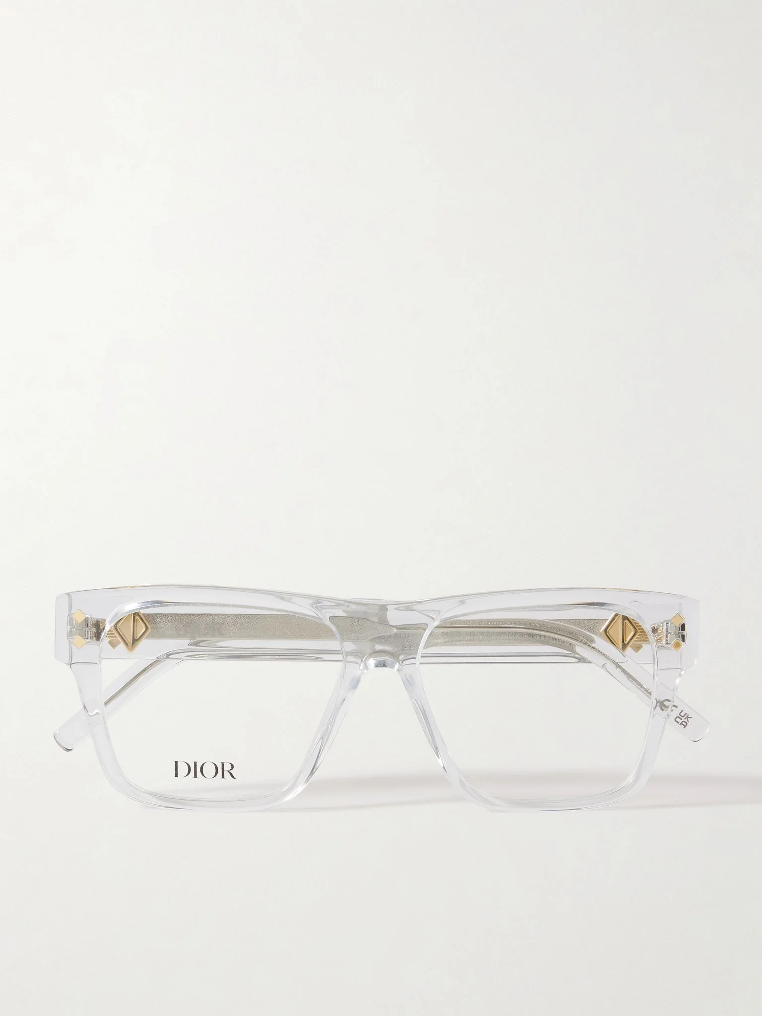 CD Diamond S6I Square-Frame Acetate Optical Glasses Clear - 1