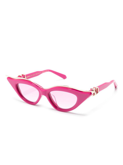Valentino V-Goldcut II cat-eye sunglasses outlook
