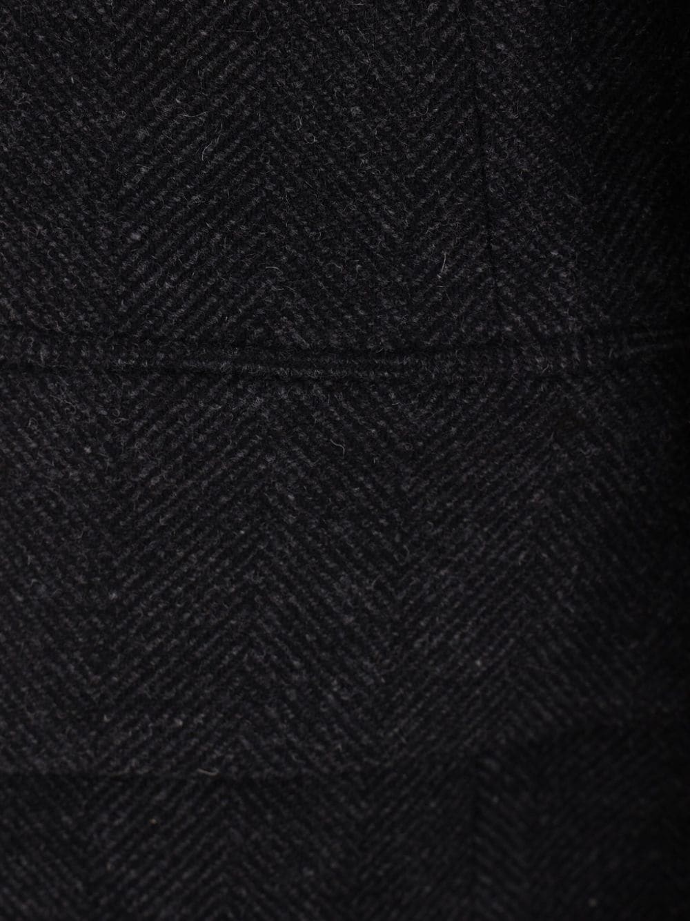 tailored wool-blend coat - 3