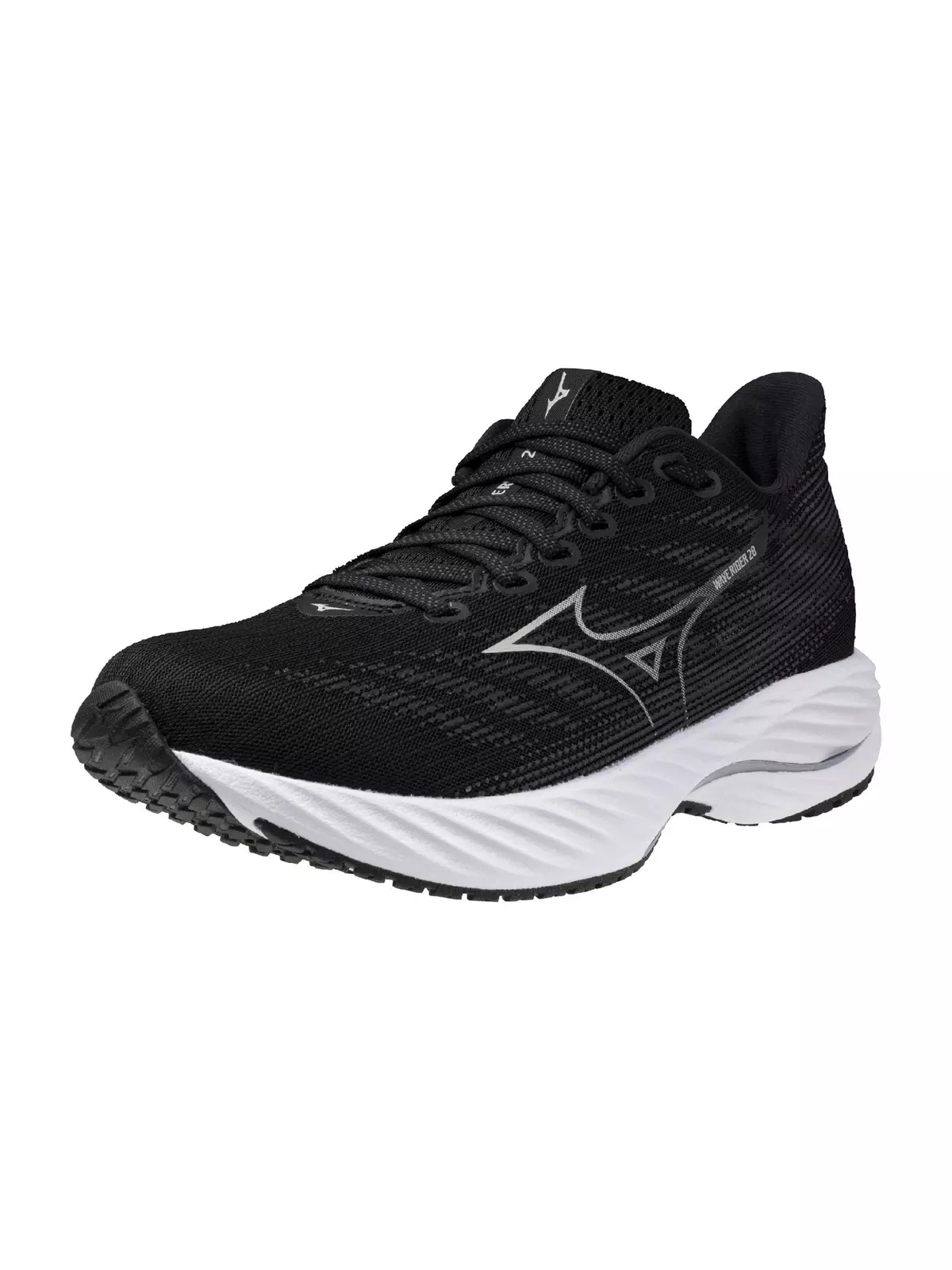 Wave Rider 28 "Black/Harbor Mist" Women's Running Shoe - 3