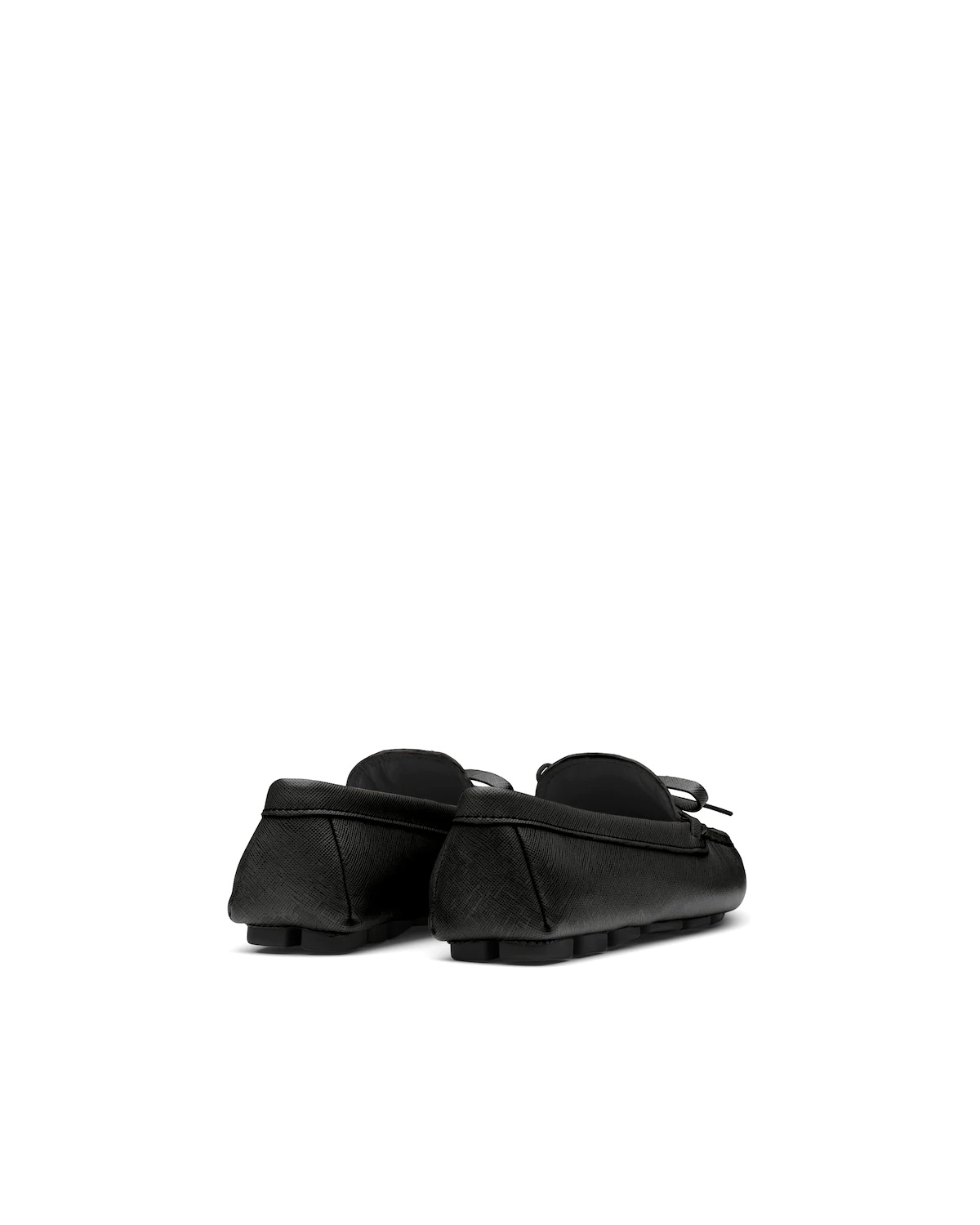 Saffiano leather loafers - 3