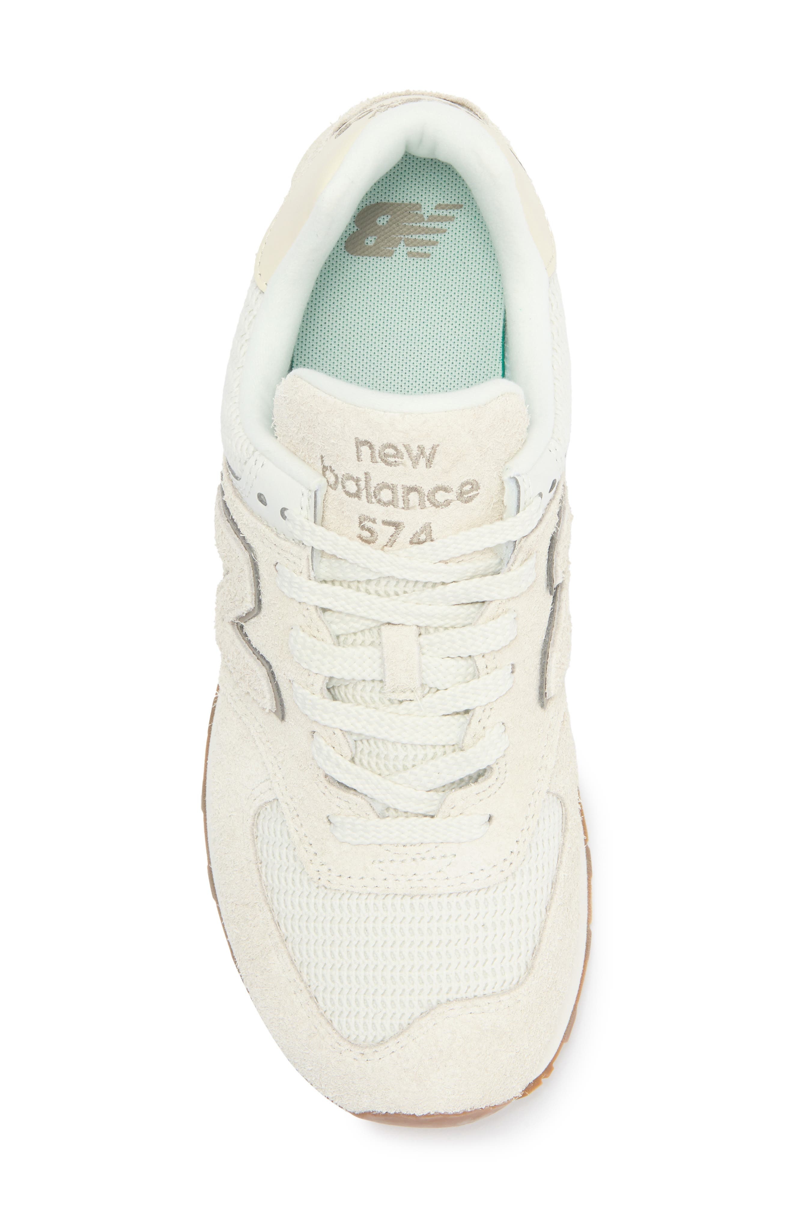 New Balance 574 Sneaker in Sea Salt/Sea Salt at Nordstrom - 5