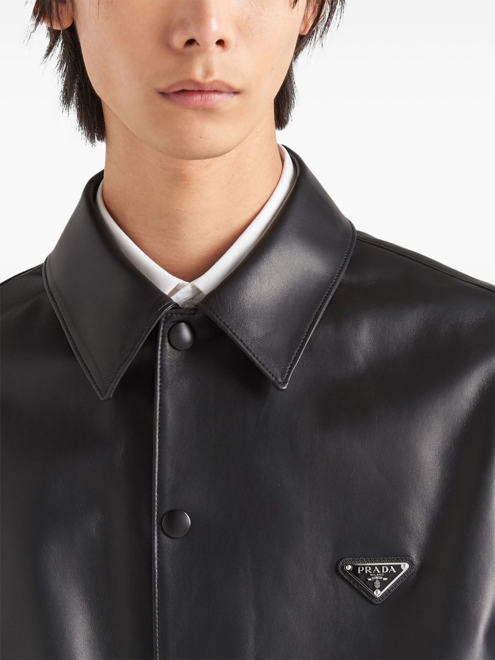 leather shirt - 4