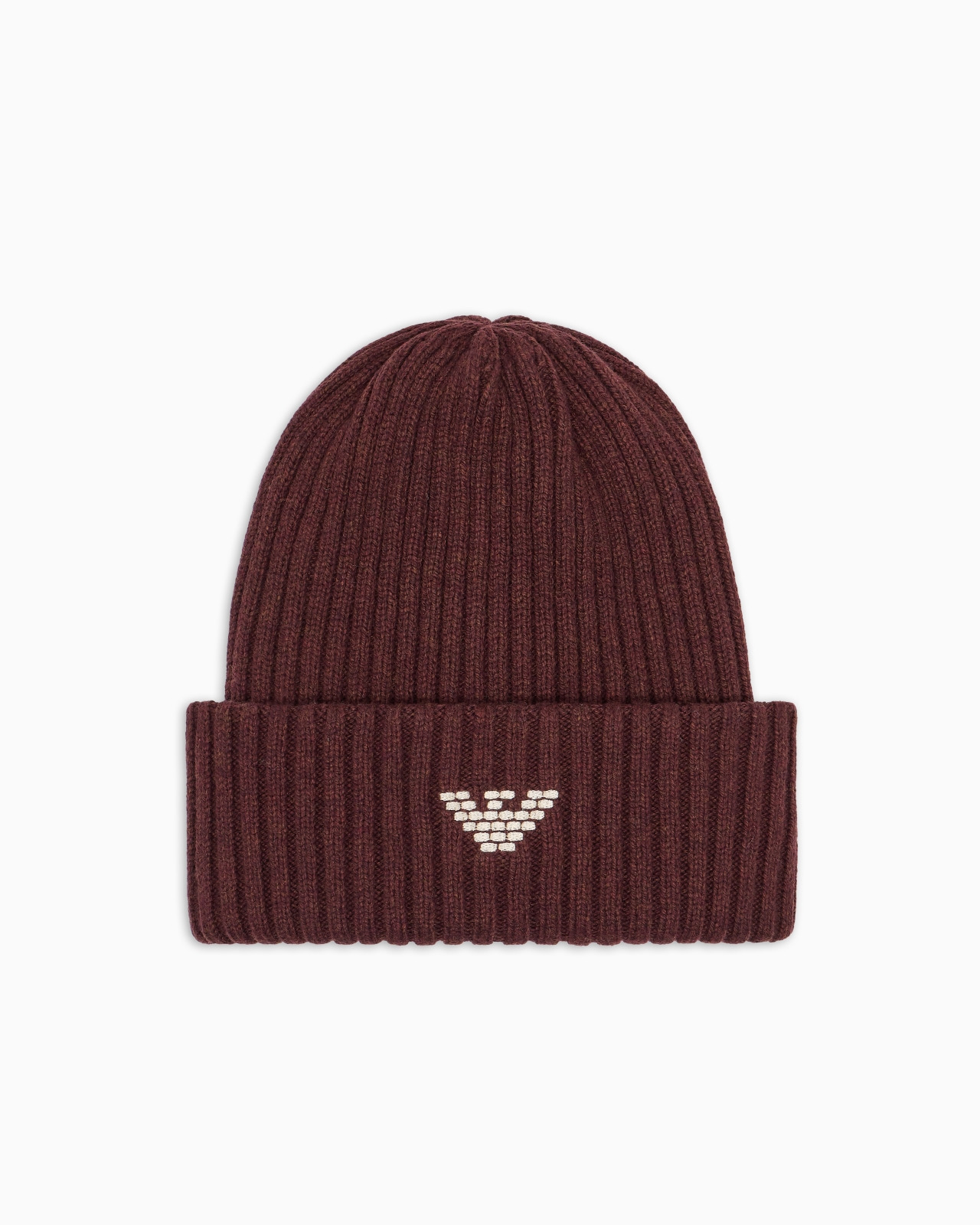 NEW YORK CAPSULE COLLECTION RIBBED WOOL-BLEND BEANIE - 1