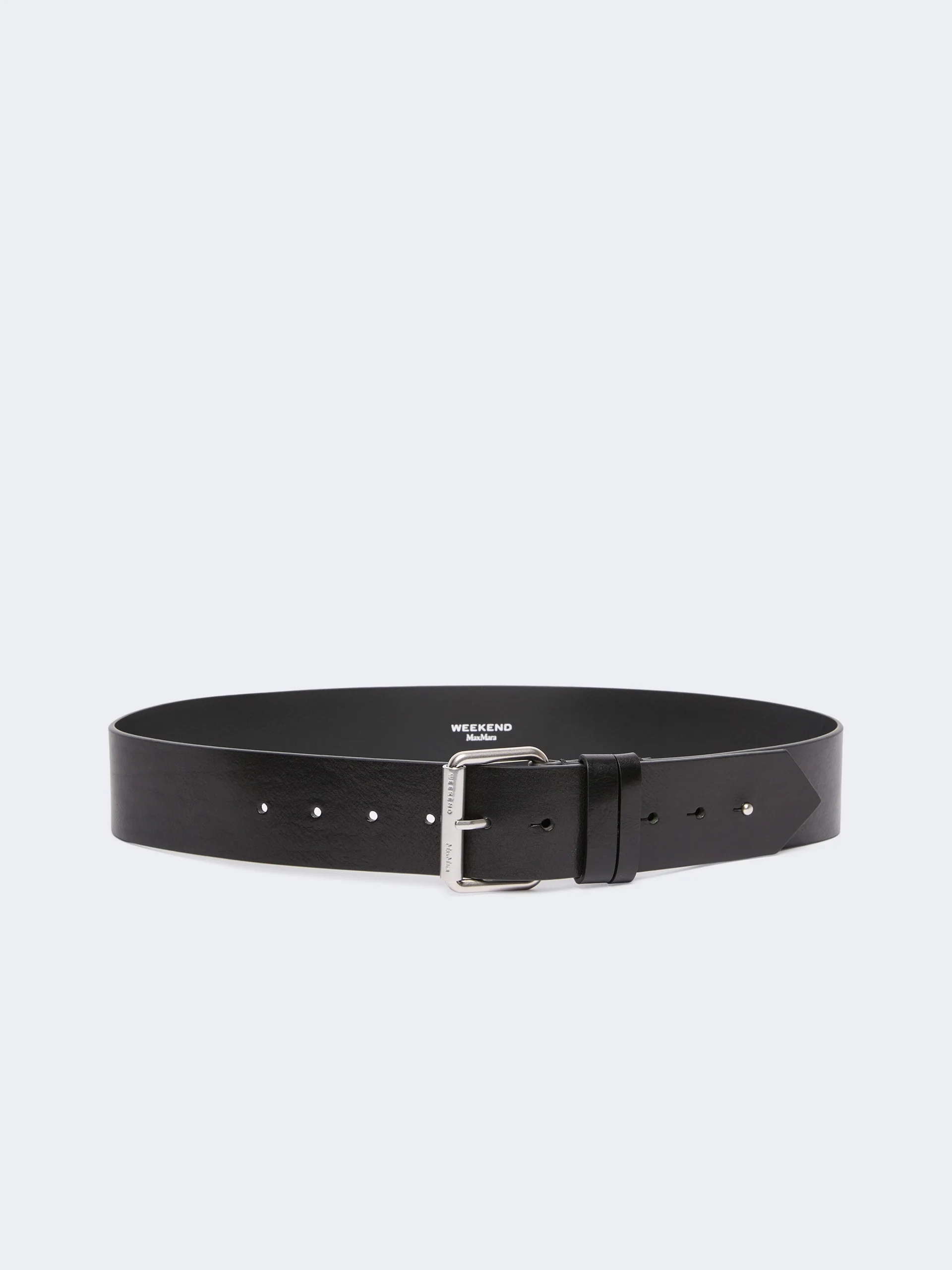 CARNET Leather belt - BLACK - 1