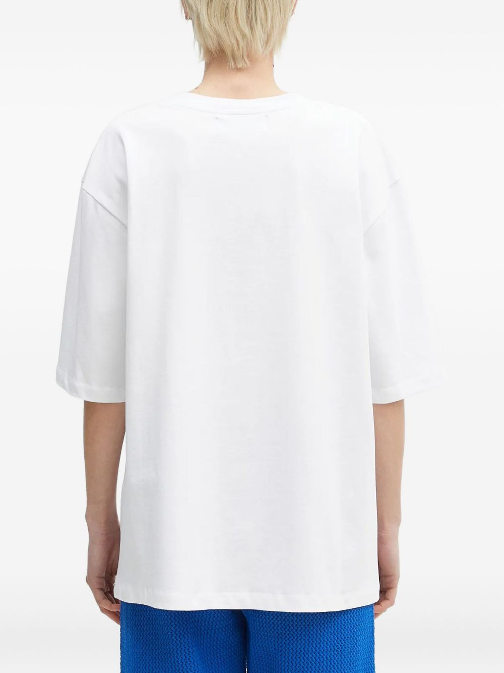 embroidered-angel T-shirt - 4