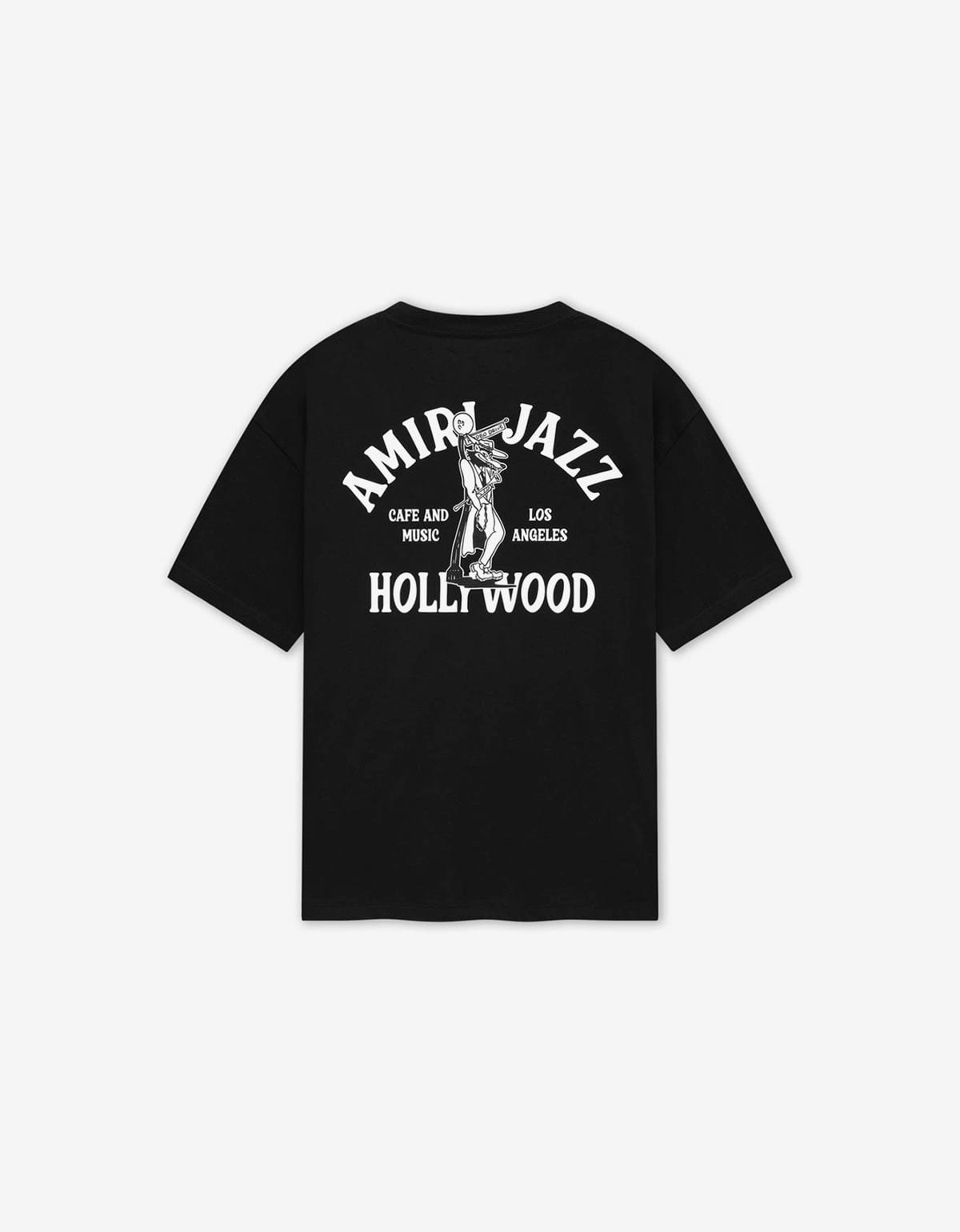 Amiri Black Jazz Wolf Print T-Shirt - 3