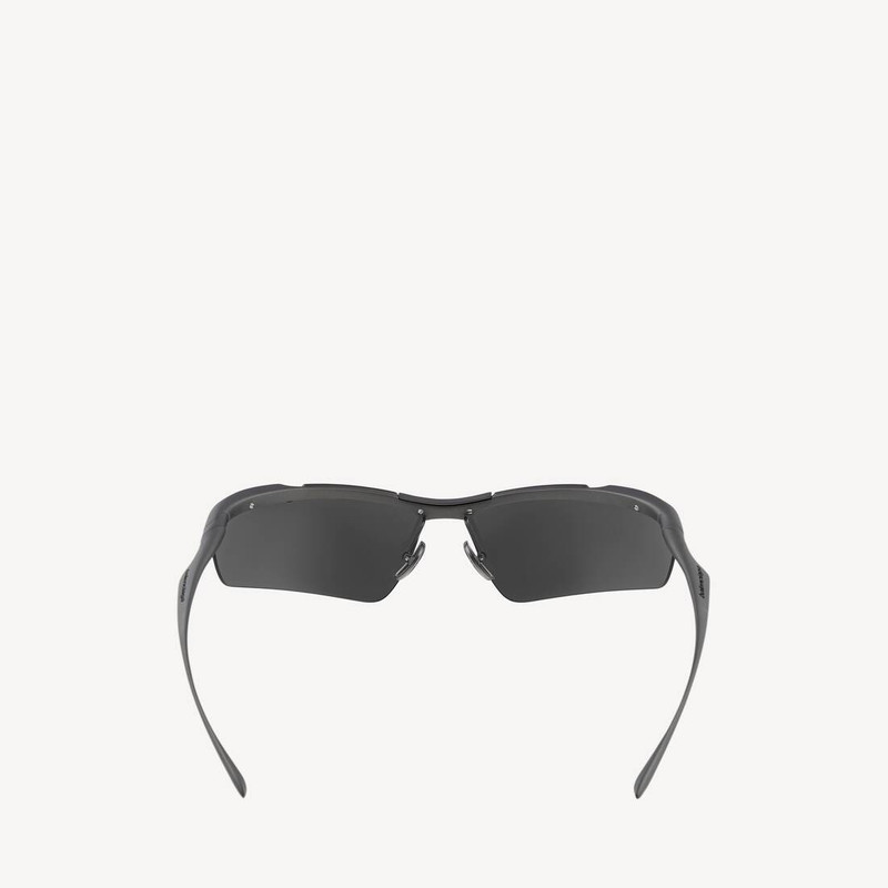 BALENCIAGA Boomerang Cat Sunglasses in Black outlook