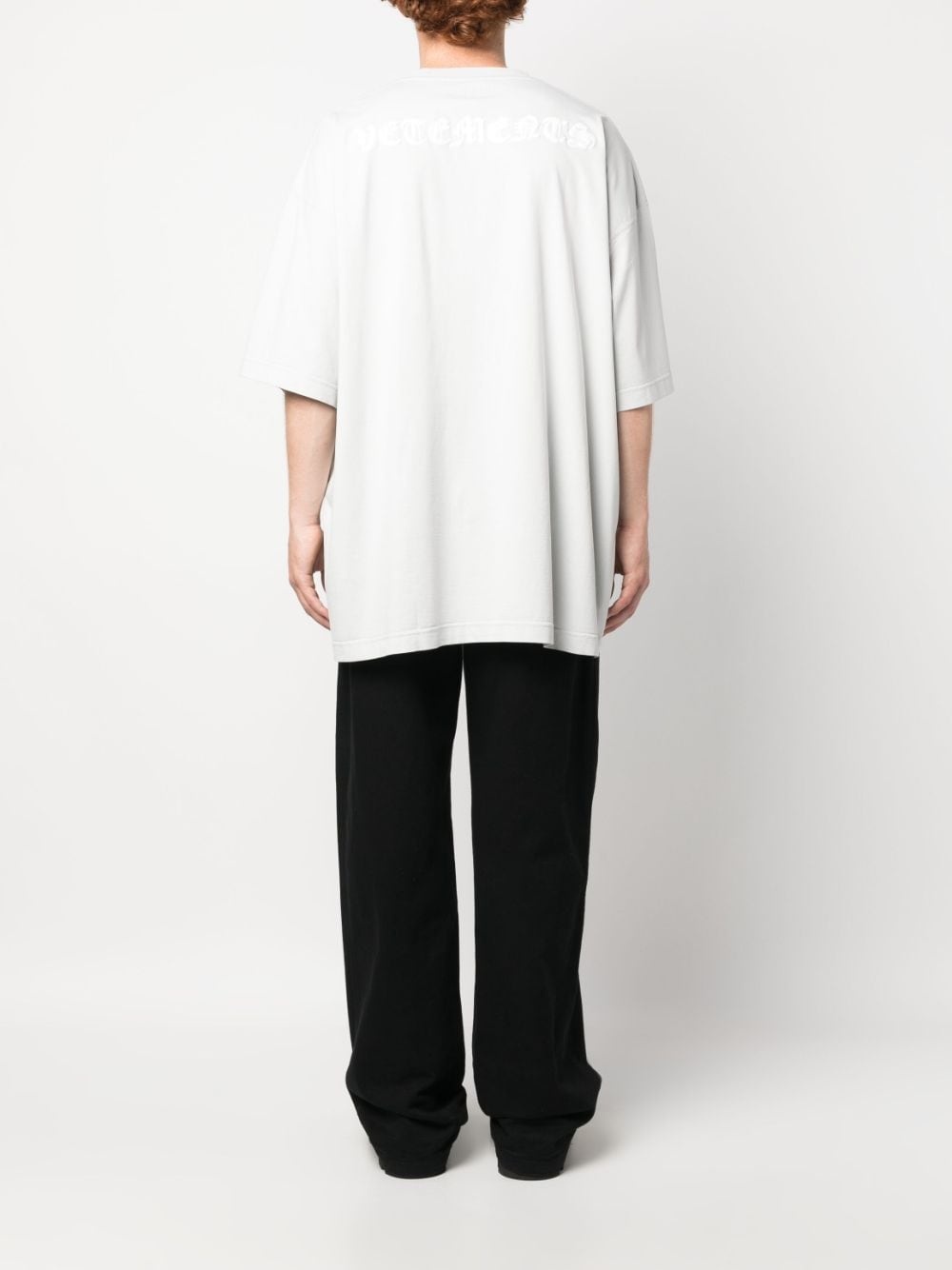 logo-print cotton T-shirt - 4